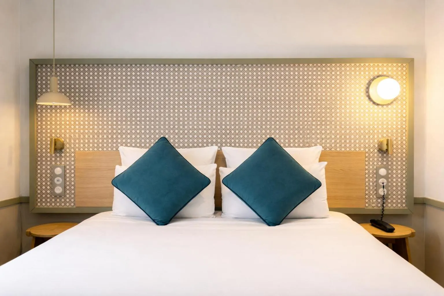 Bed in Hotel Cervantes by Happyculture