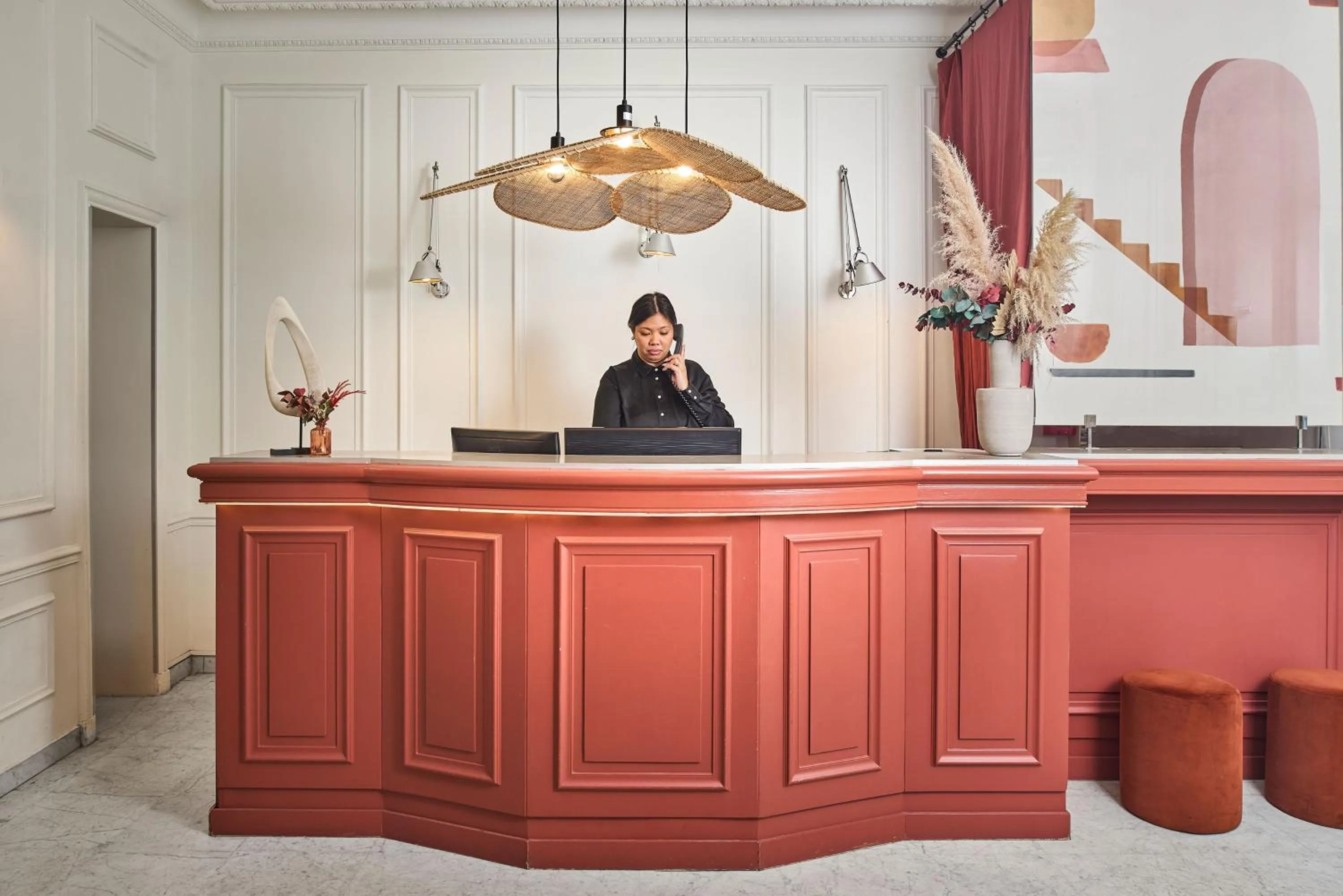 Lobby or reception in Hotel Cervantes by Happyculture