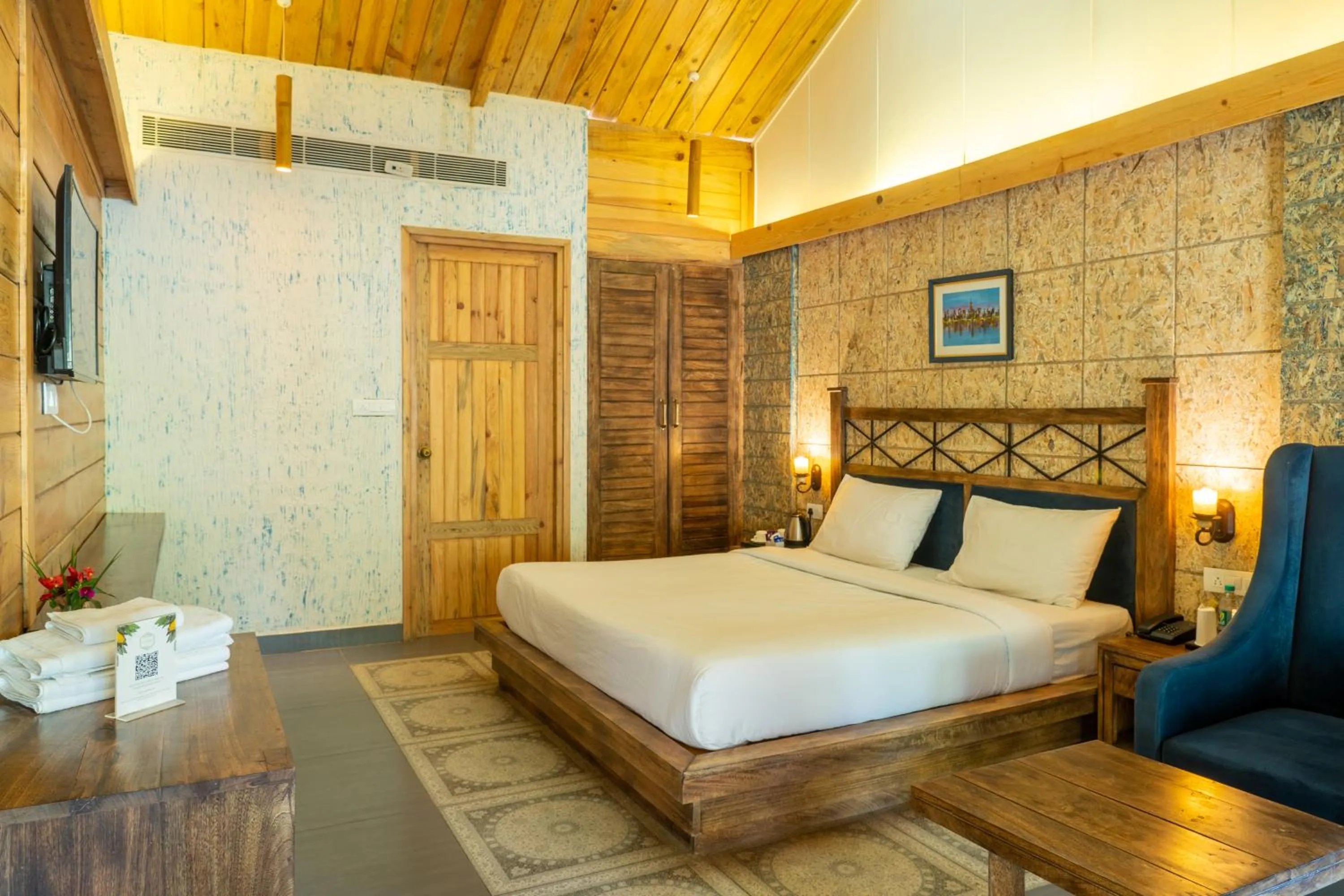 Bed in The Sylvan Retreat