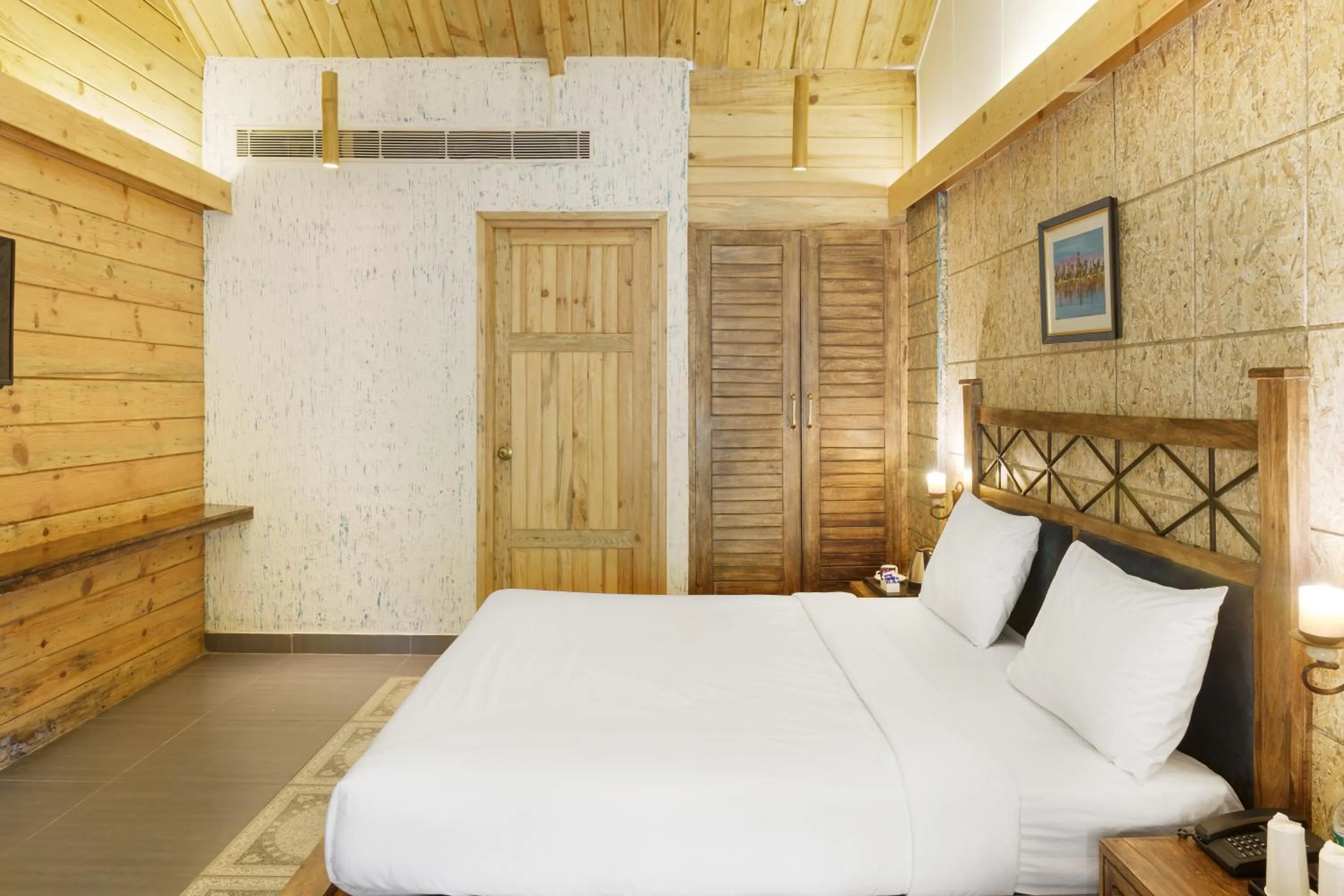 Bed in The Sylvan Retreat