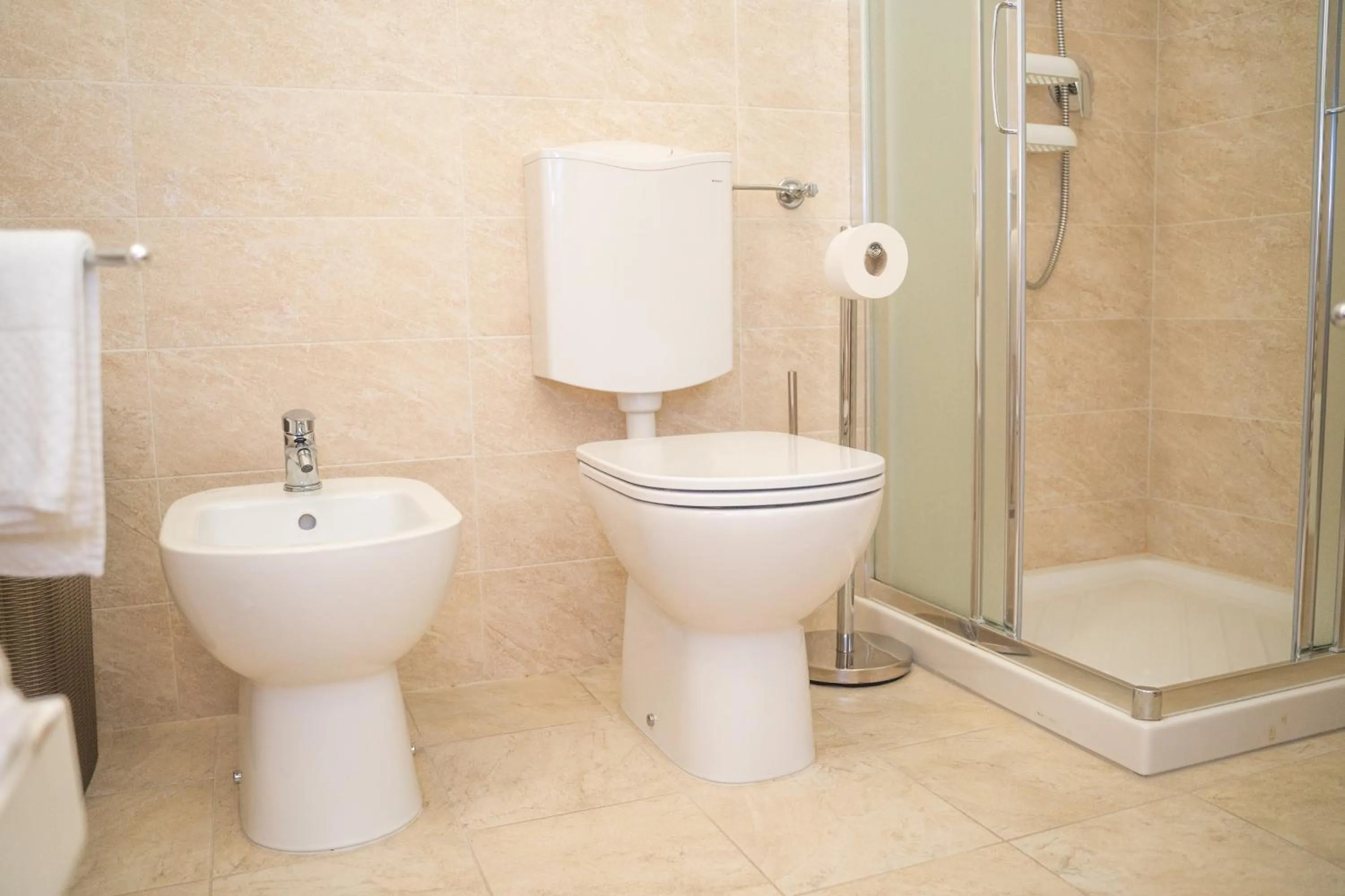 Shower in B&B da Laura e Aldo