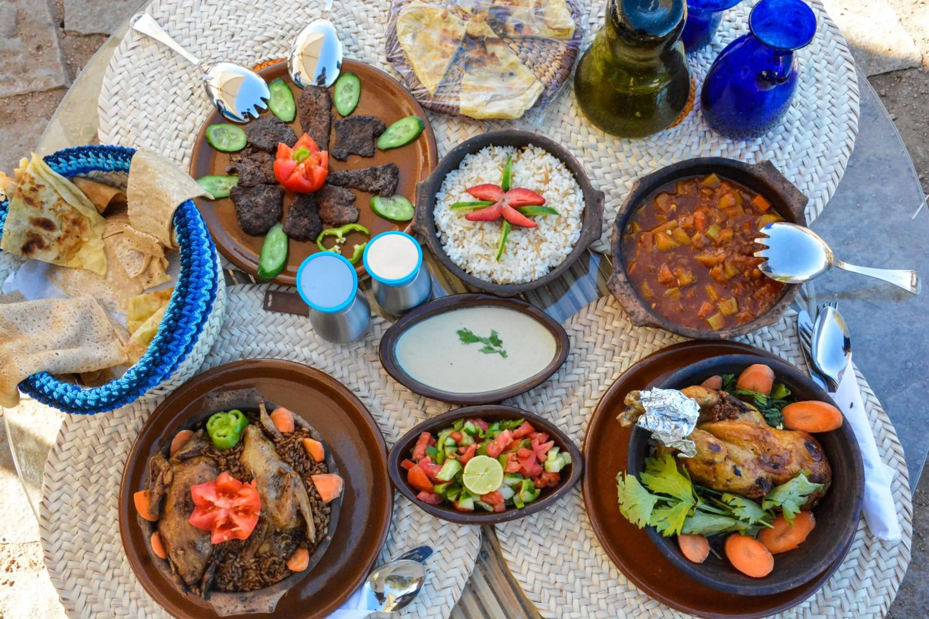 Food and drinks in Eco Nubia