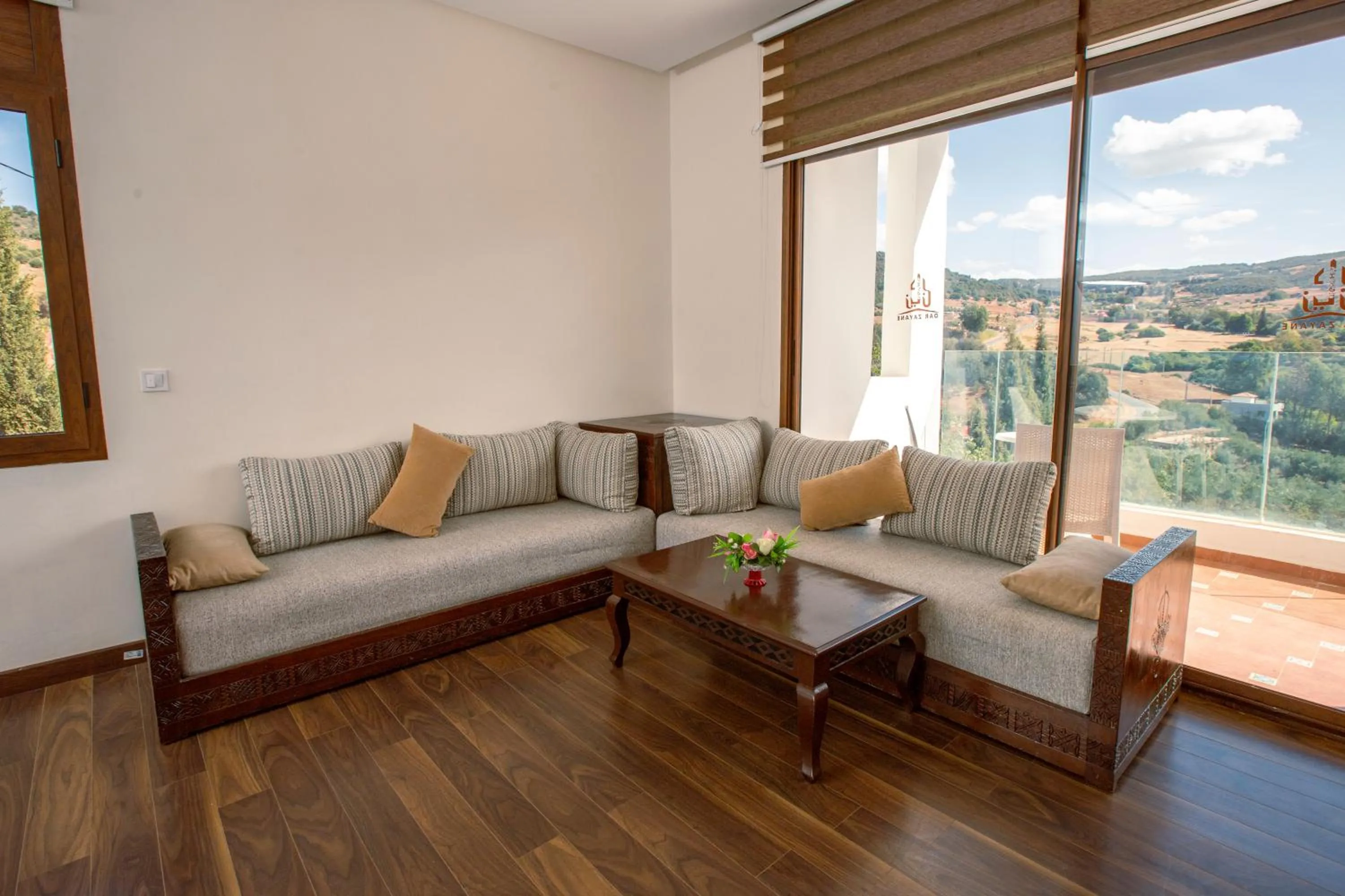 Seating area in Dar Zayane