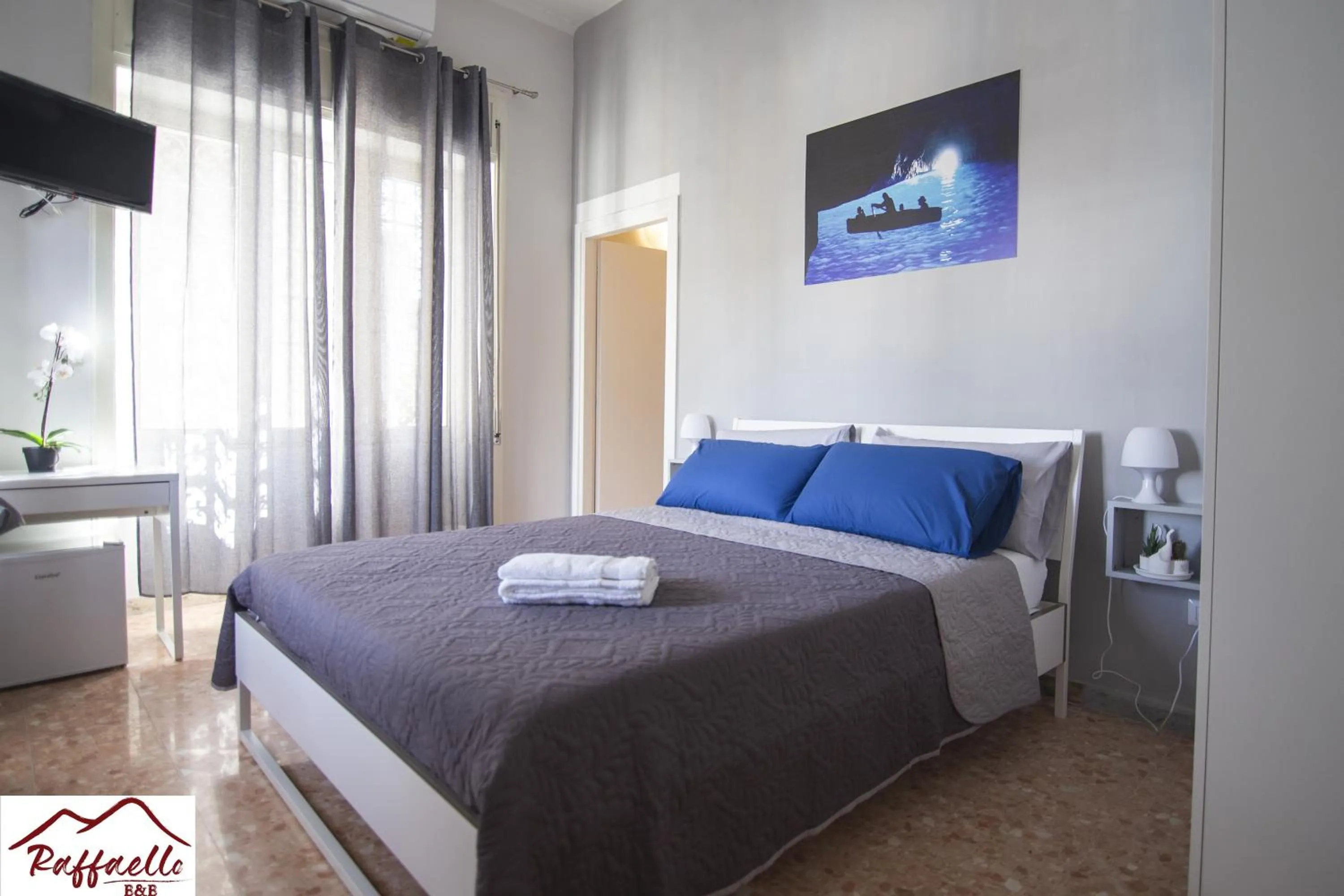 Bed in B & B Raffaello