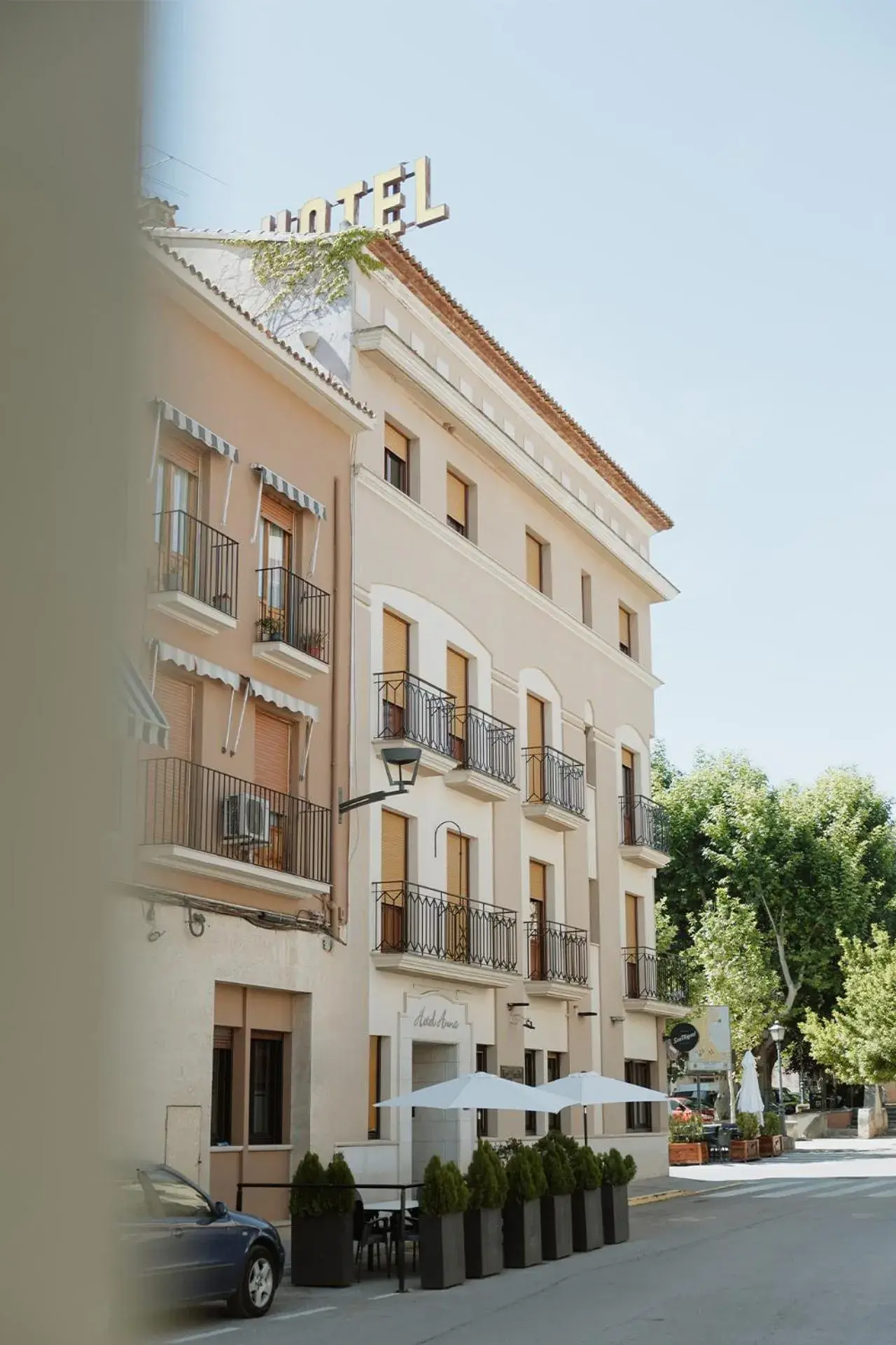 Property building in Hotel Anna Property building in Hotel Anna