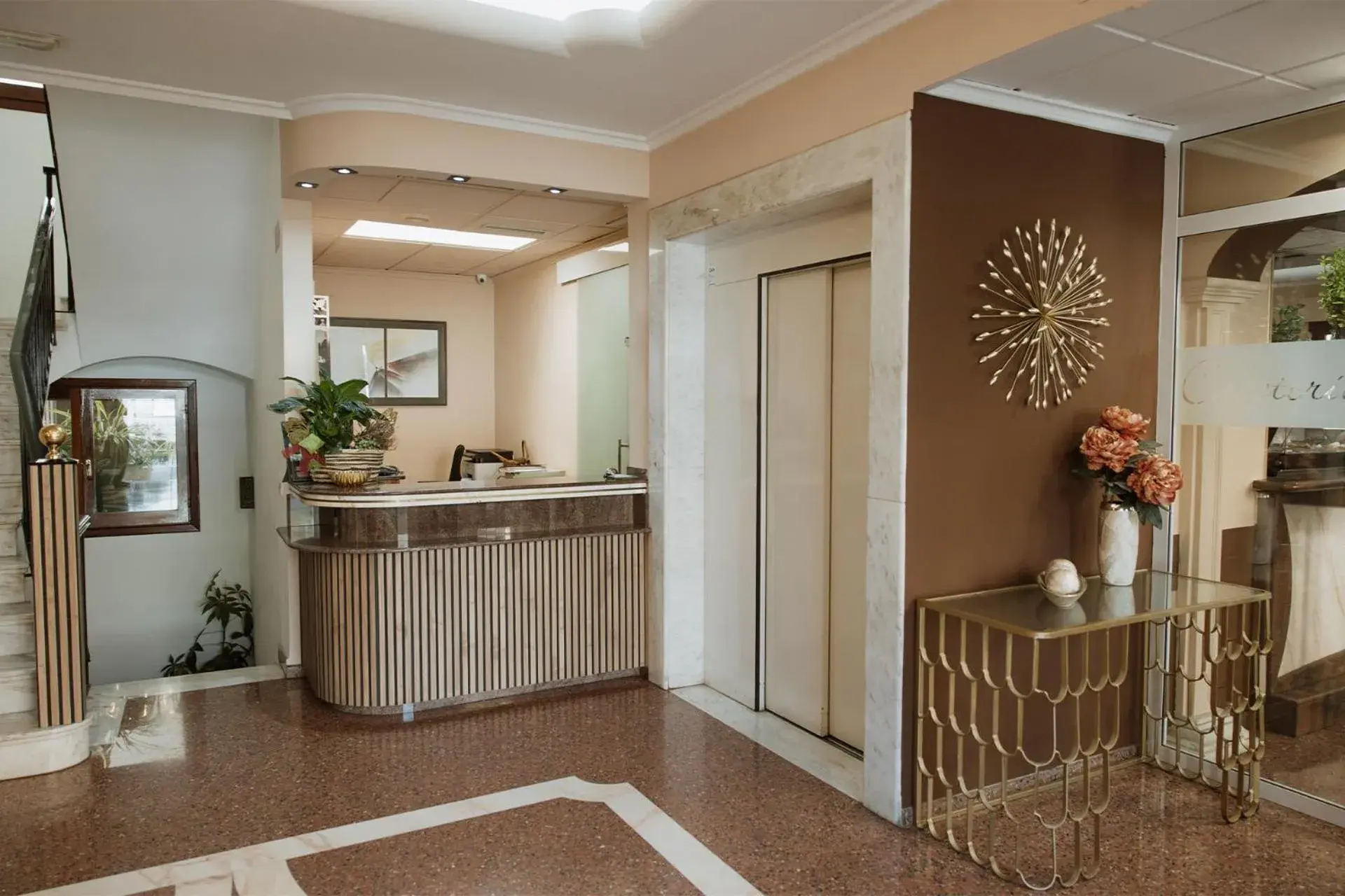 Lobby or reception in Hotel Anna Lobby or reception in Hotel Anna