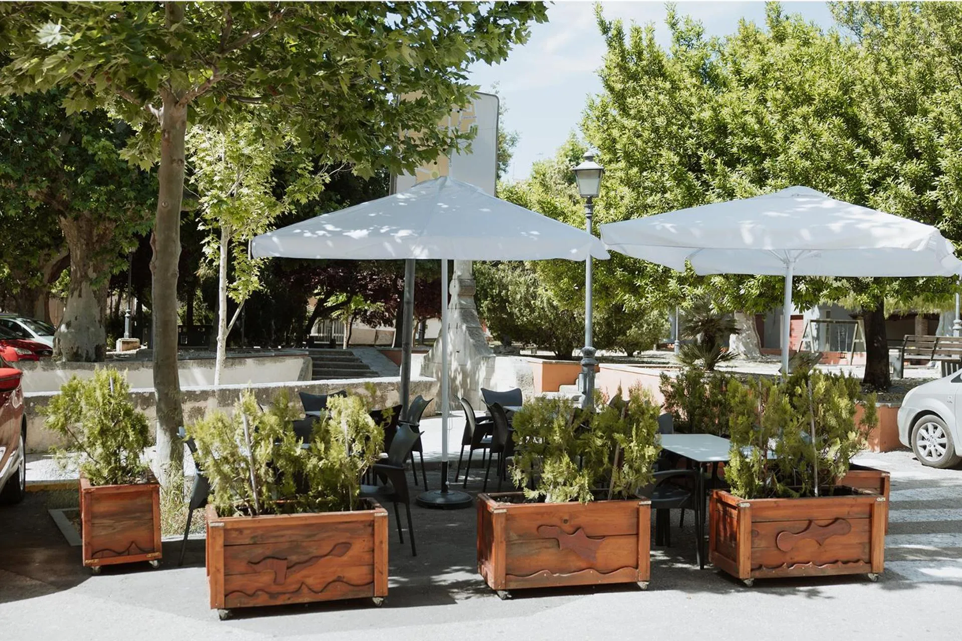 Off site in Hotel Anna