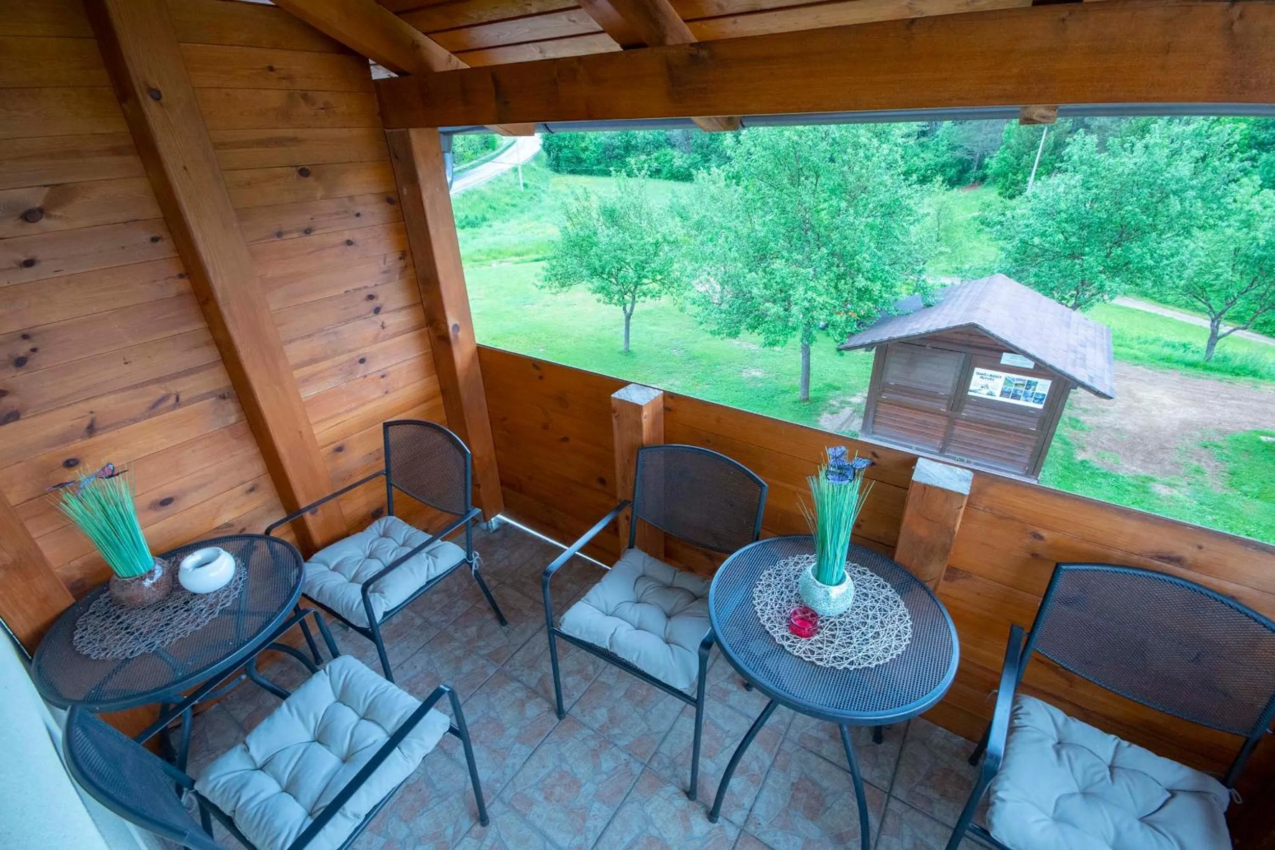 Balcony/Terrace in 4 Seasons Guest House