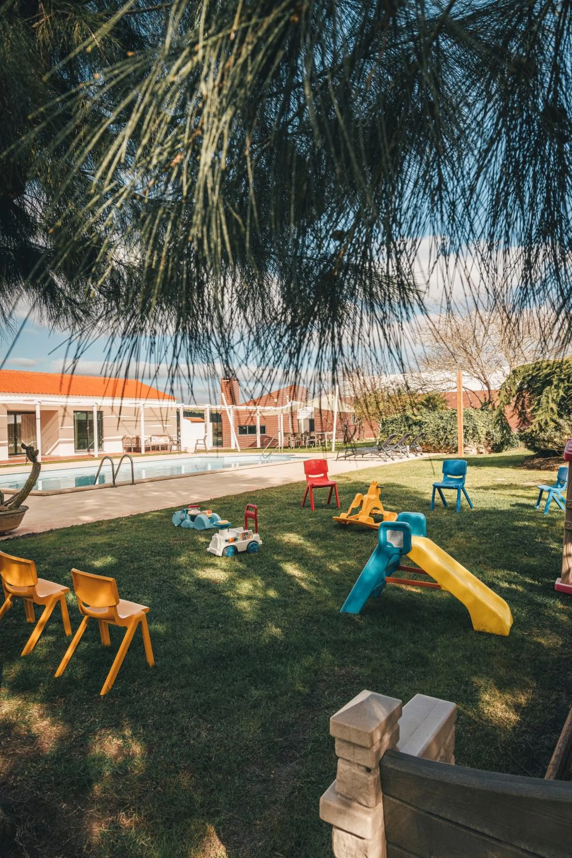 Children play ground in Vale Pisco
