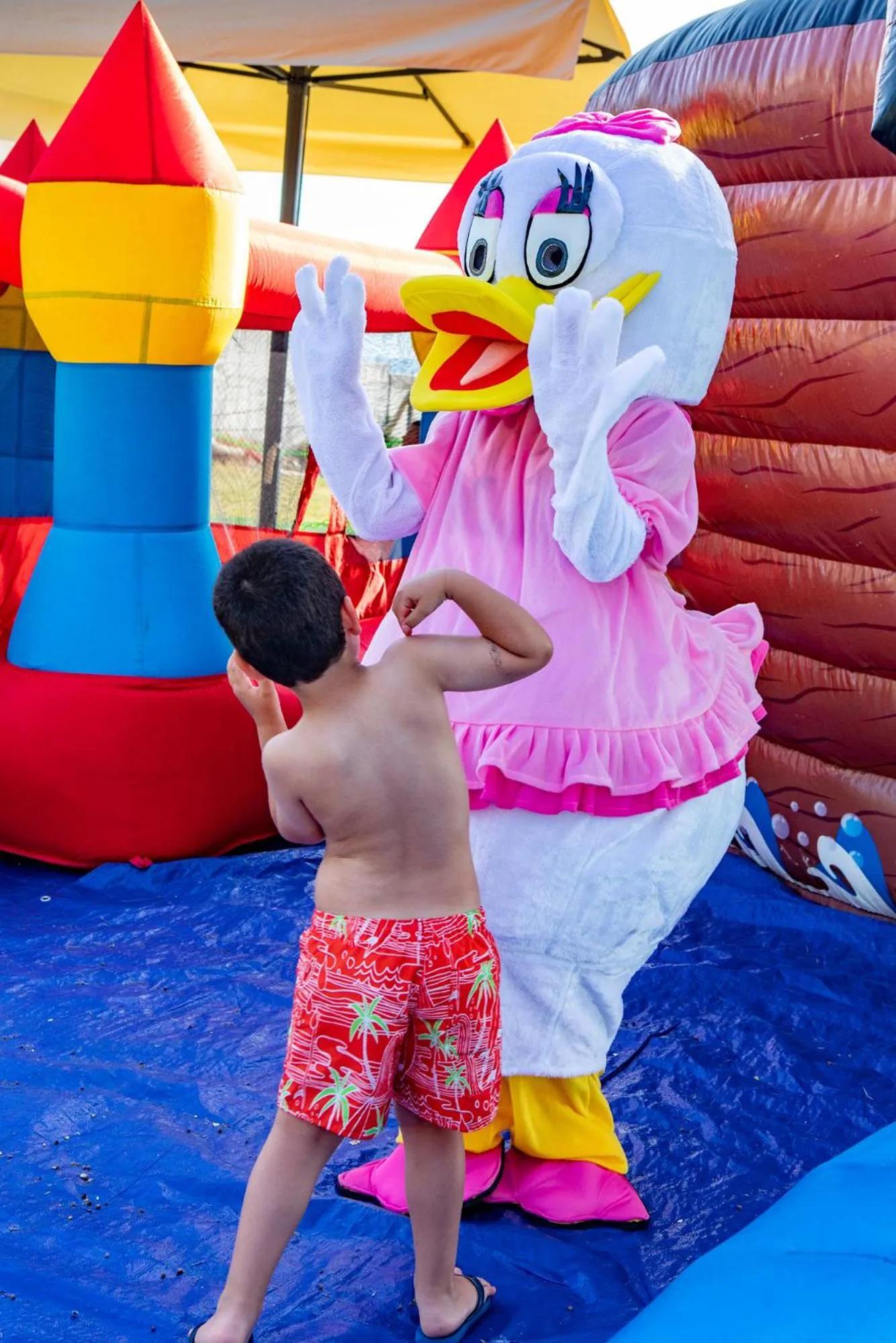 Children play ground in Hotel La Castellana