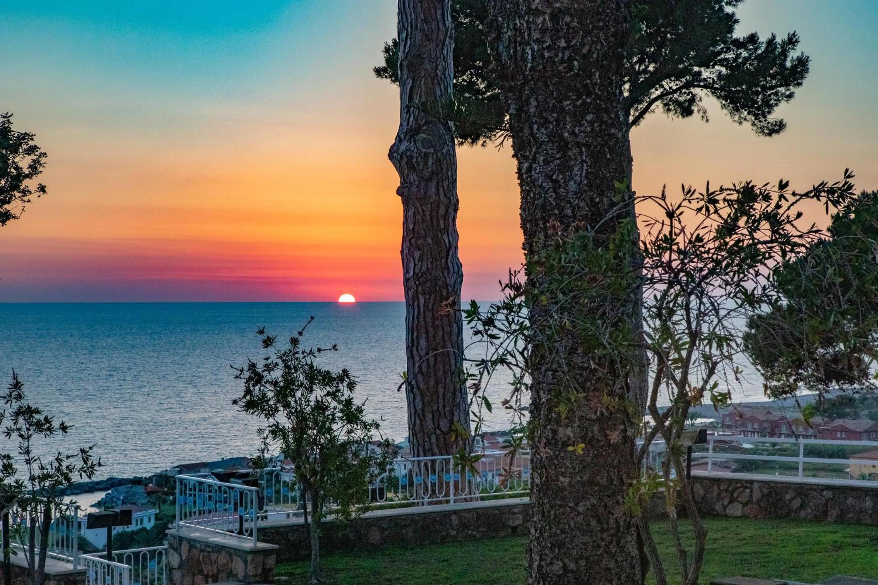 Sunset in Hotel La Castellana