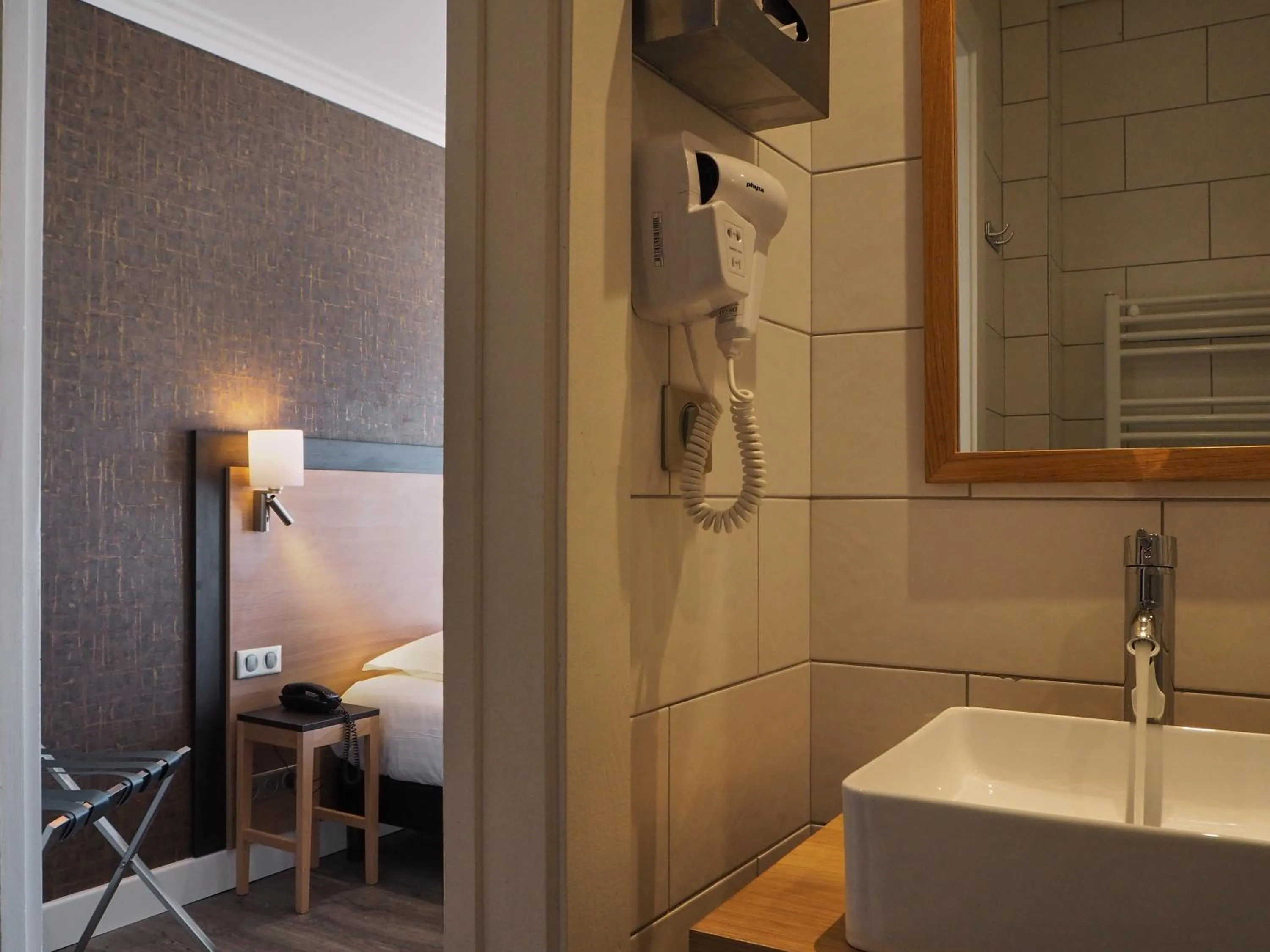 Lake view in Hôtel Beau Rivage