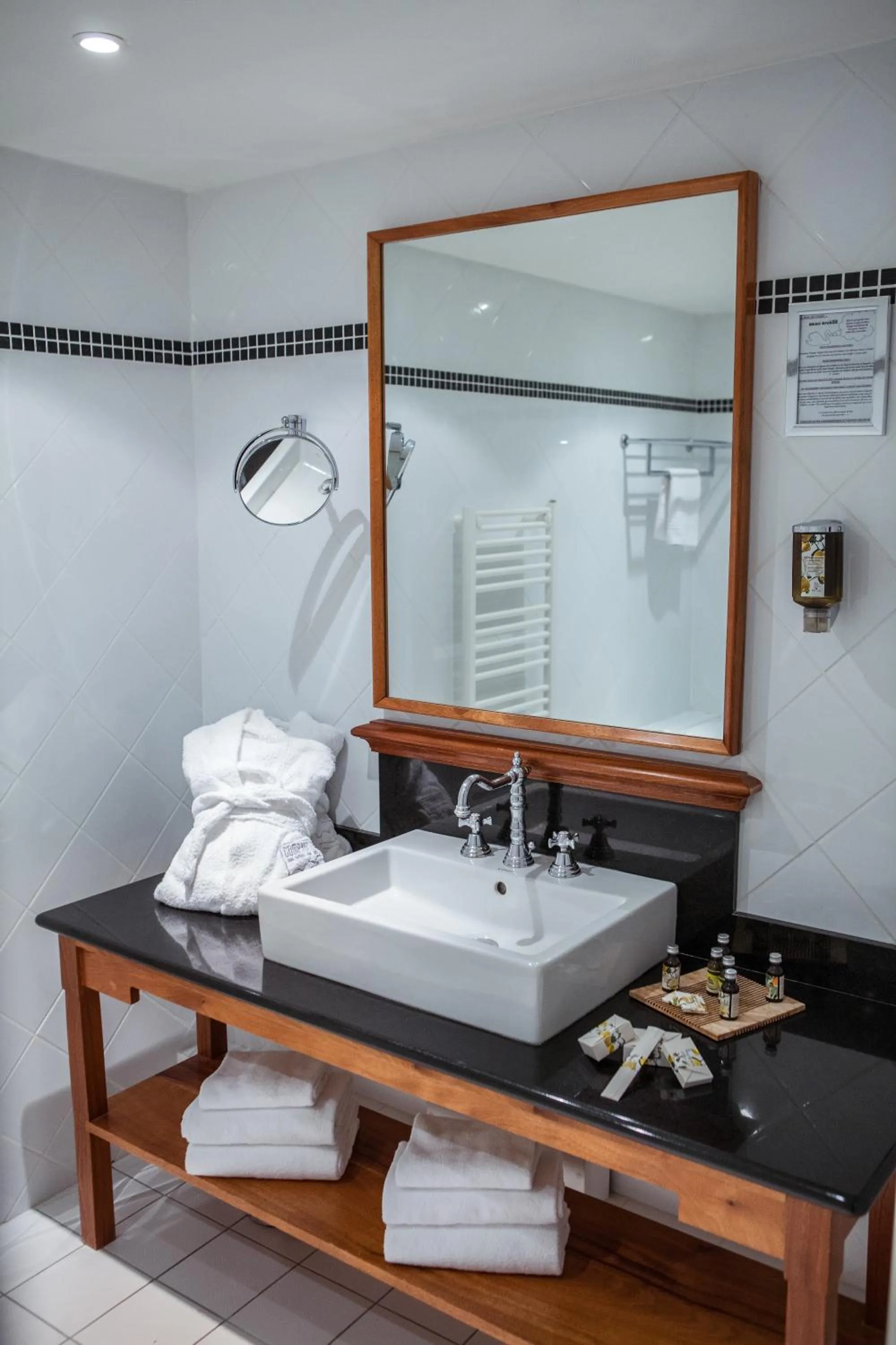 Bathroom in Hôtel Beau Rivage