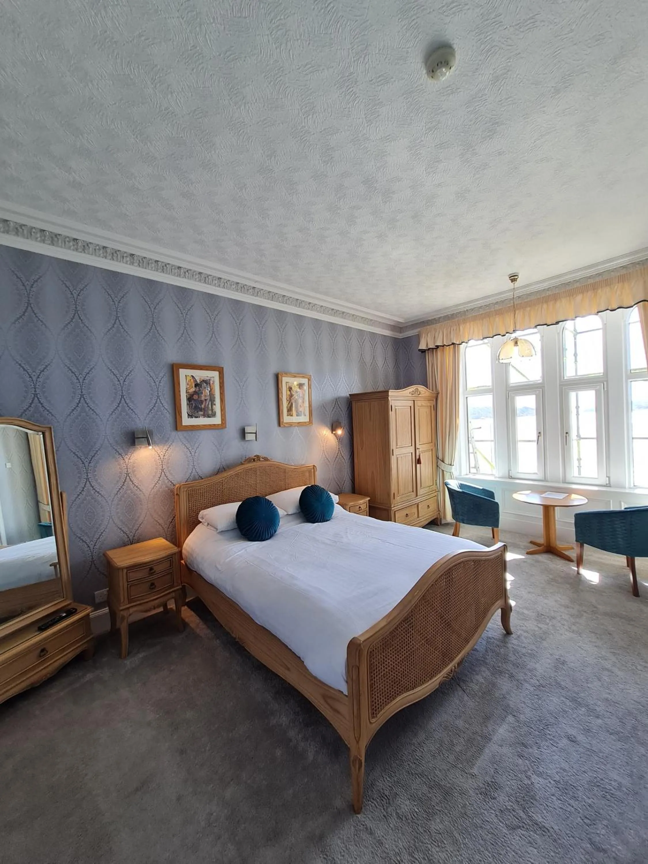 Bed in Corriemar House