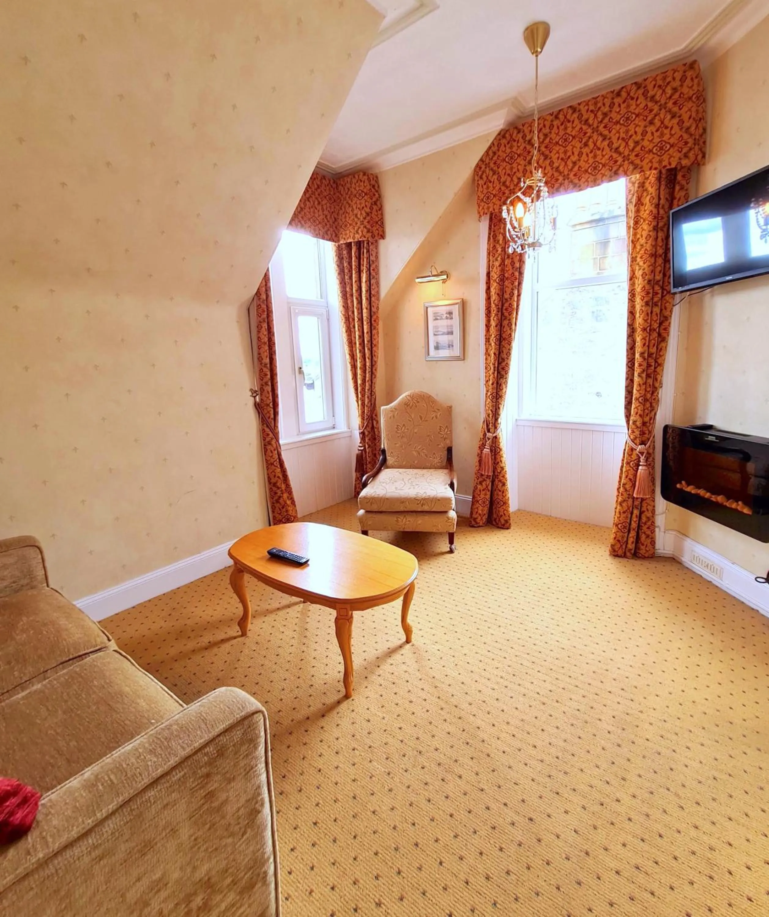 Living room in Corriemar House