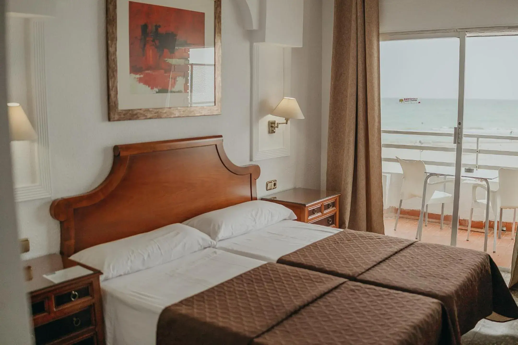 Bed in Hotel Polamar Bed in Hotel Polamar