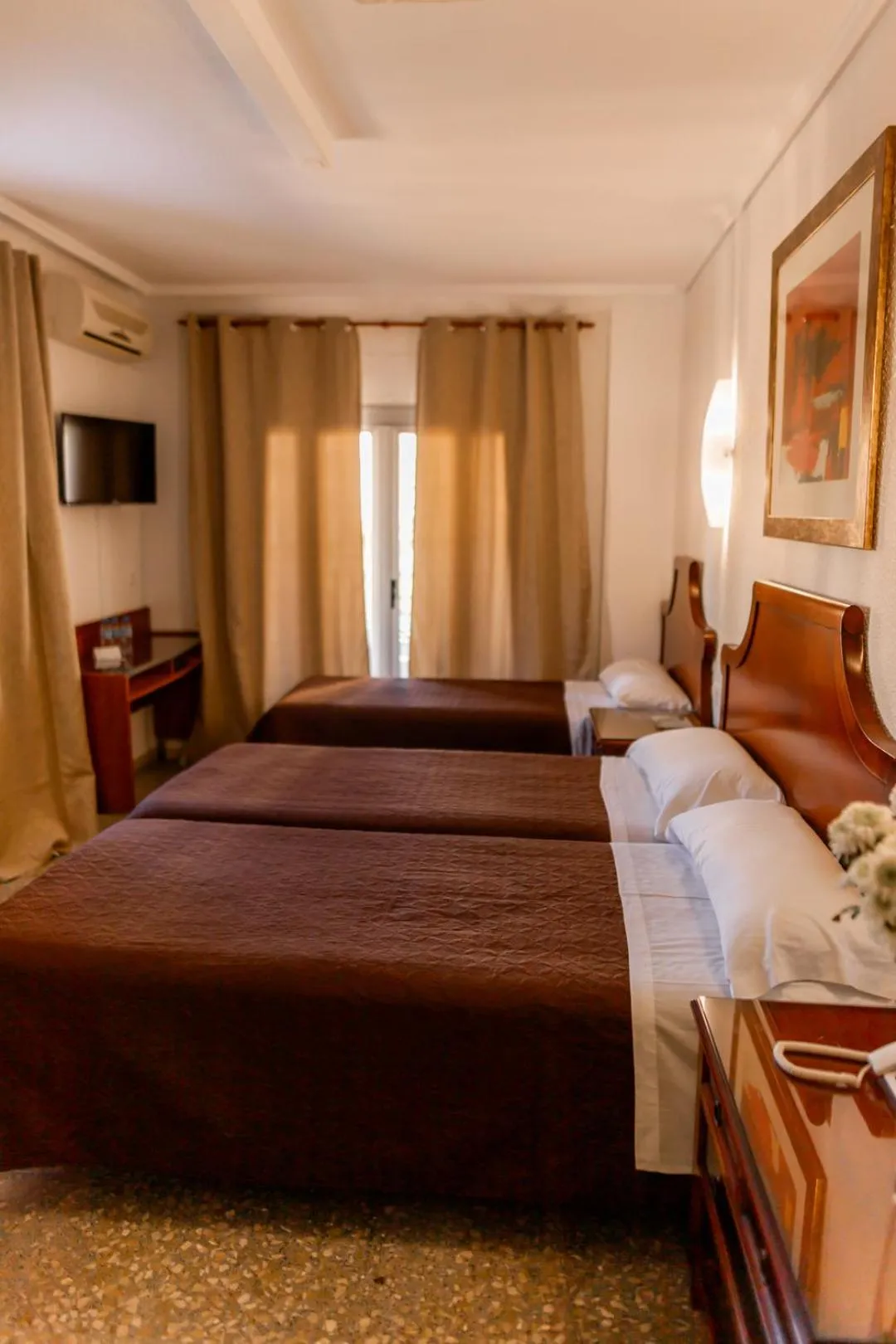 Bed in Hotel Polamar