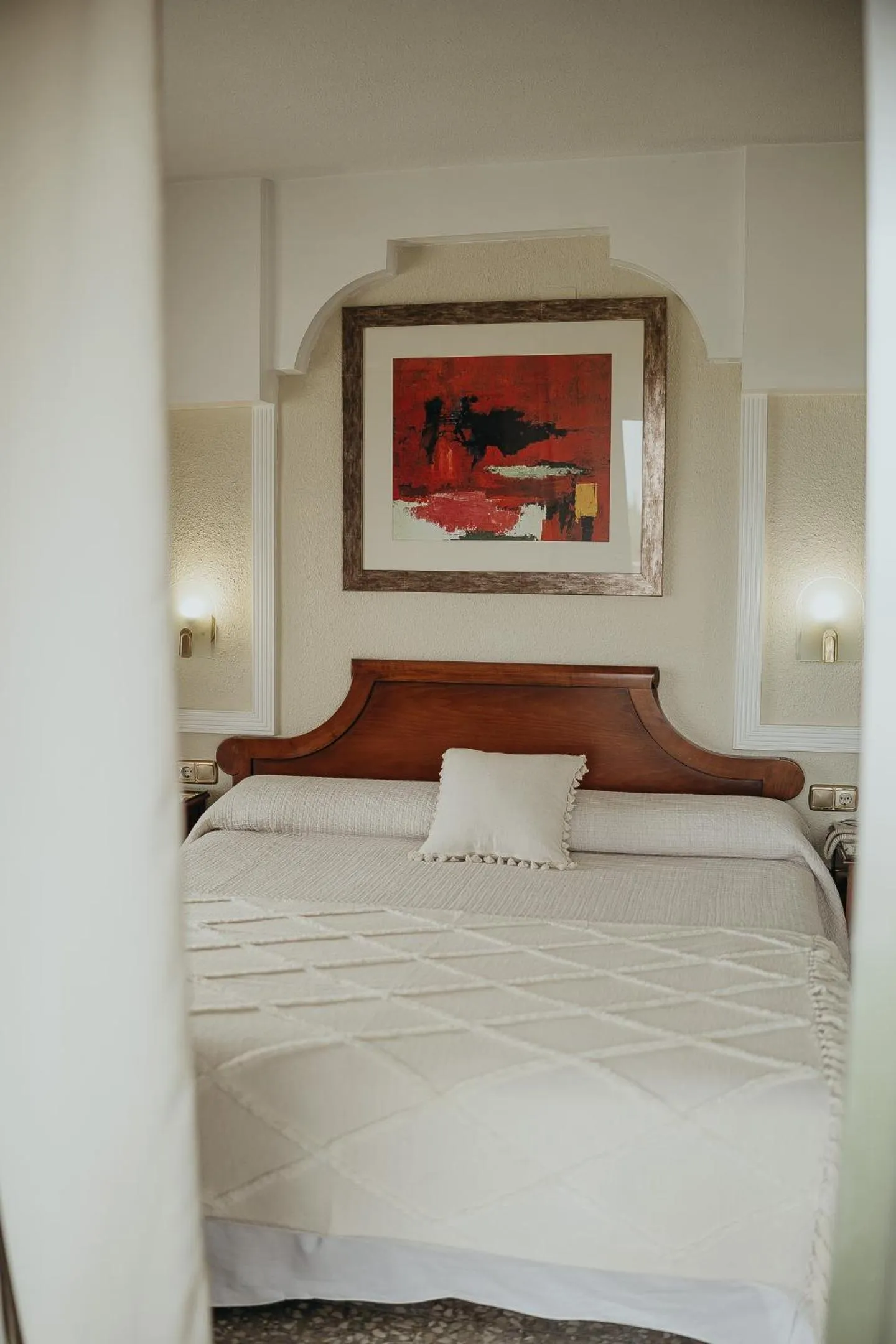 Bed in Hotel Polamar