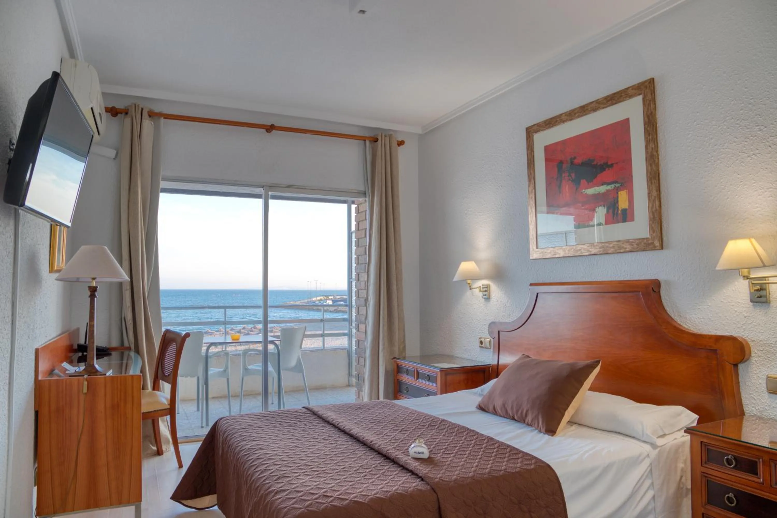 Bedroom, Bed in Hotel Polamar