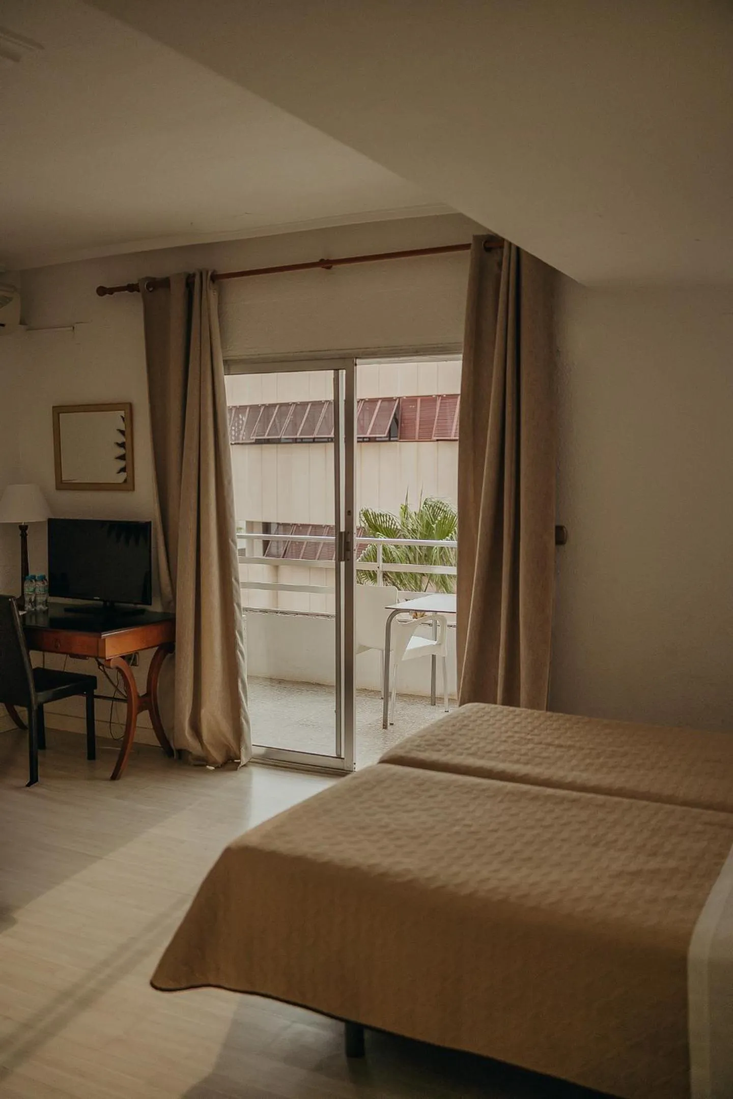 Bed in Hotel Polamar