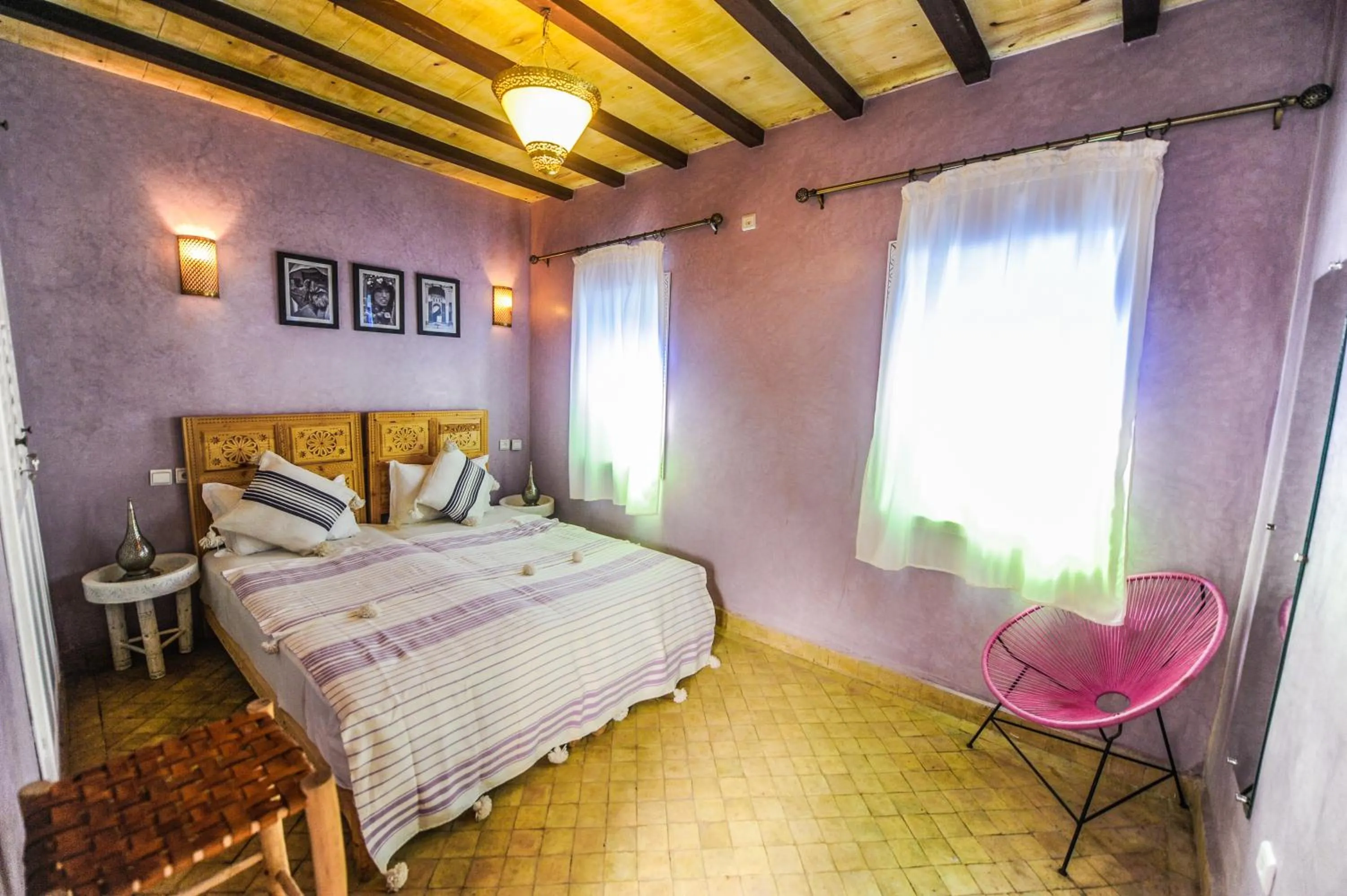 Photo of the whole room, Bed in Riad Milouda