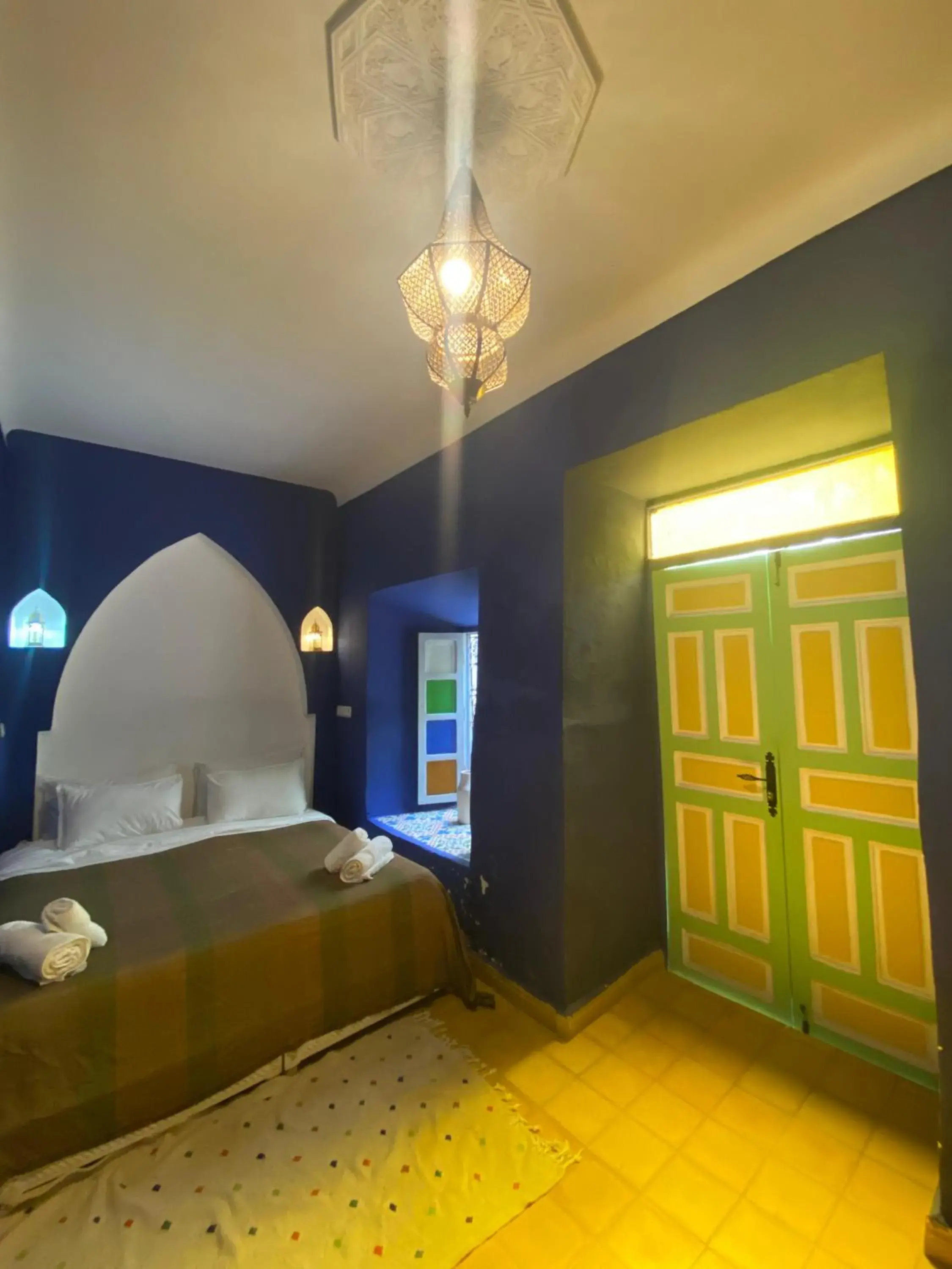 Bed in Riad Milouda Bed in Riad Milouda