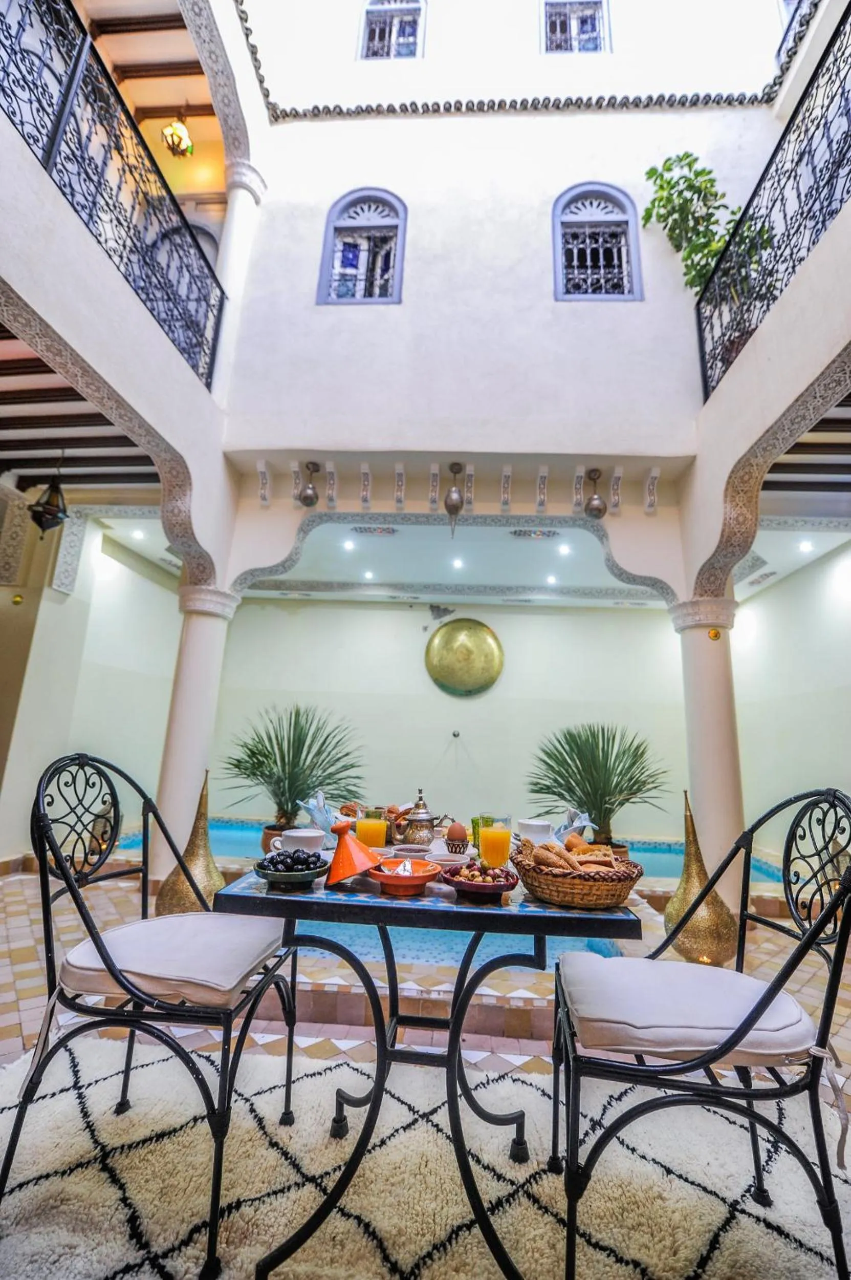 Patio in Riad Milouda
