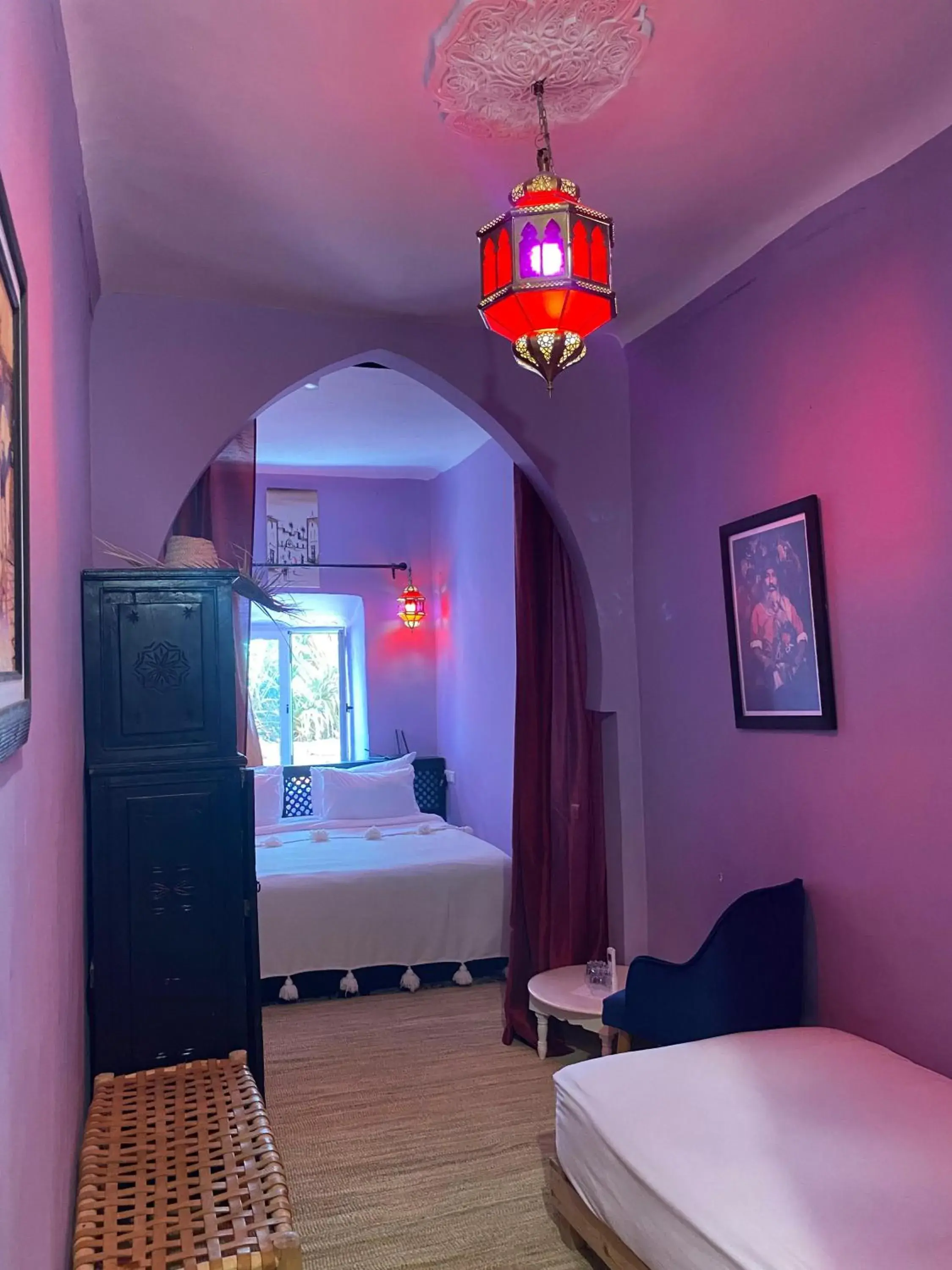 Bed in Riad Milouda Bed in Riad Milouda