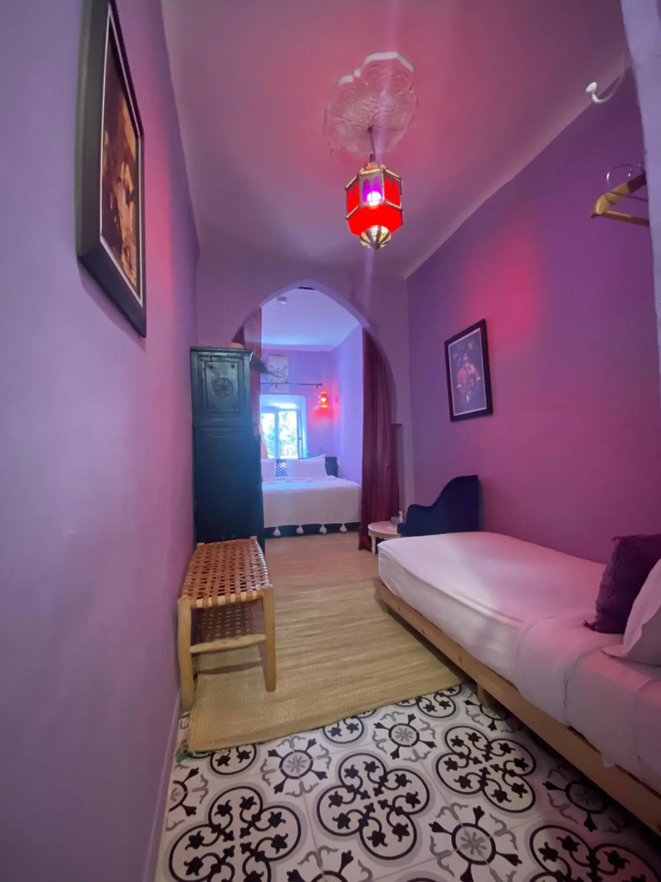 Bed in Riad Milouda Bed in Riad Milouda