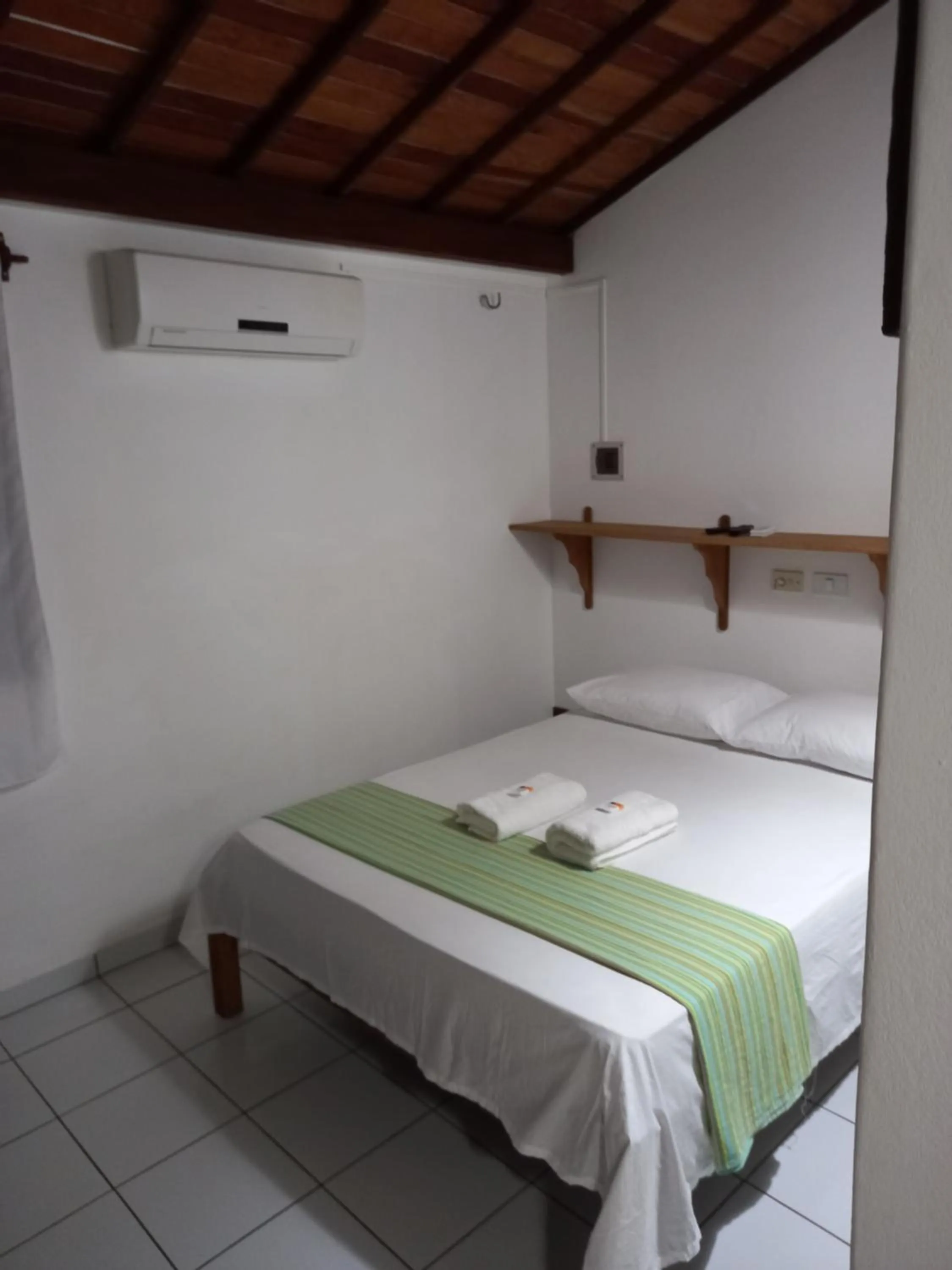 Bed in Pousada do farol