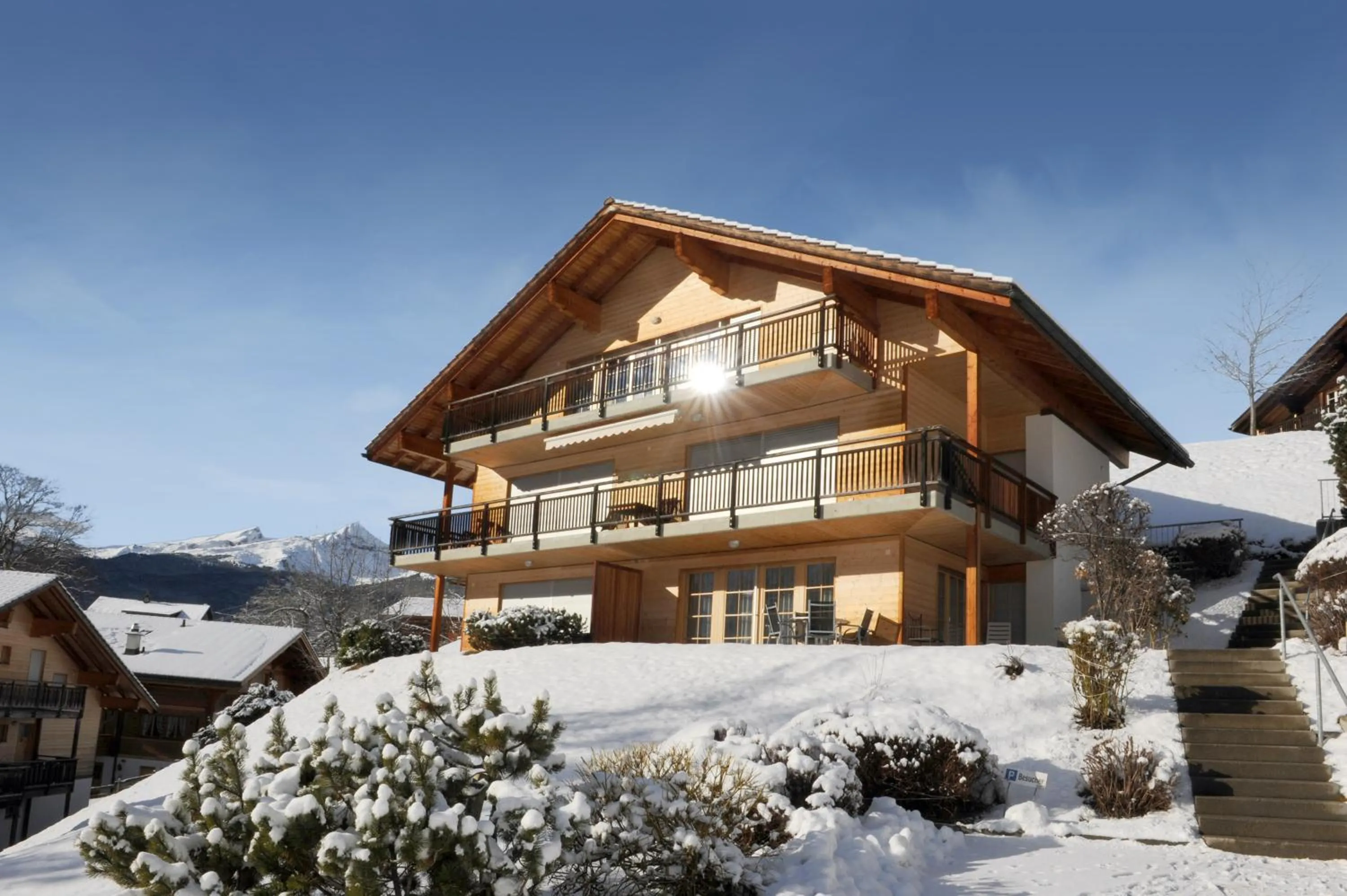 Facade/entrance in Serviced Apartments – Kirchbühl@home