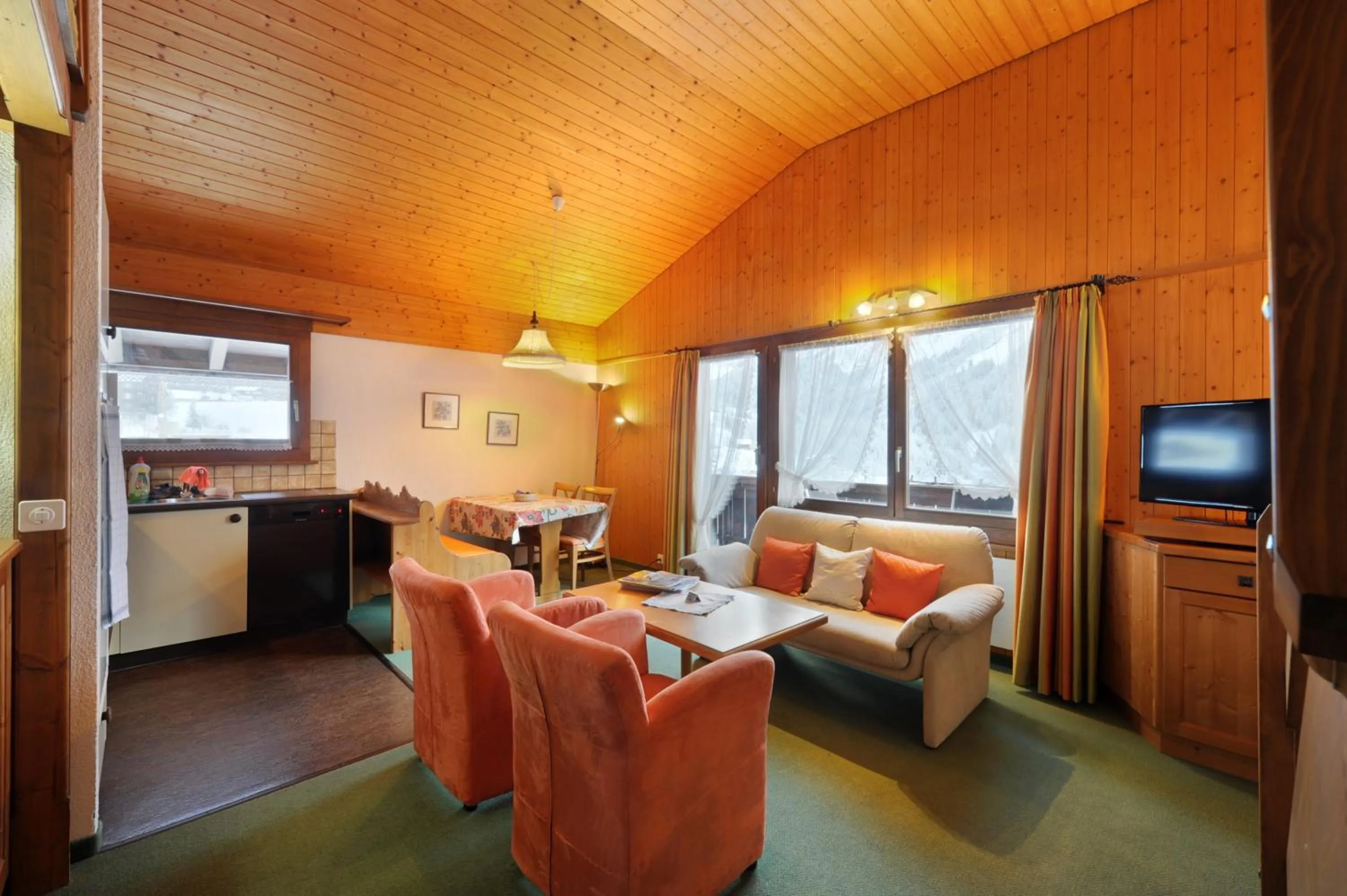 Seating area in Serviced Apartments – Kirchbühl@home