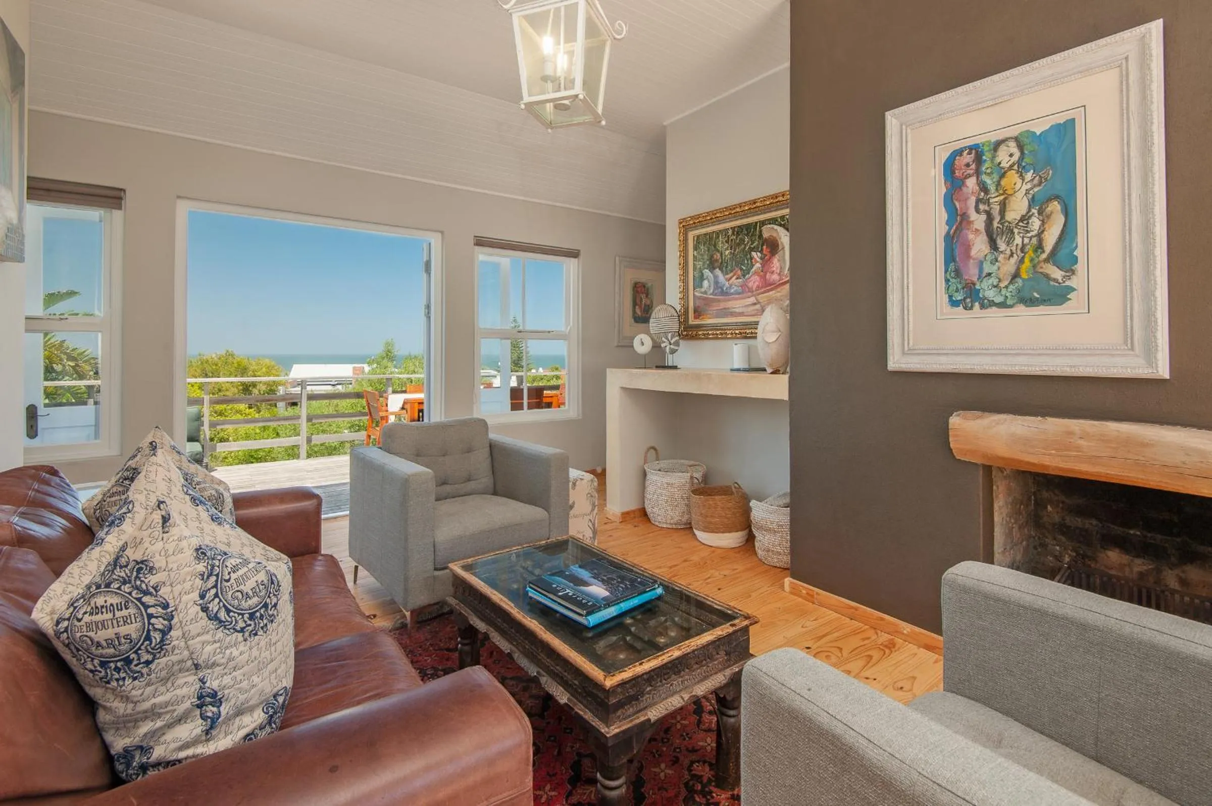 Living room in Villa Blu Guesthouse