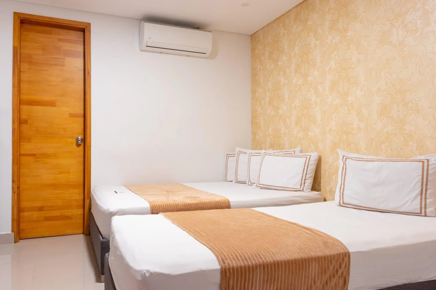 Bed in Infinity Hotel