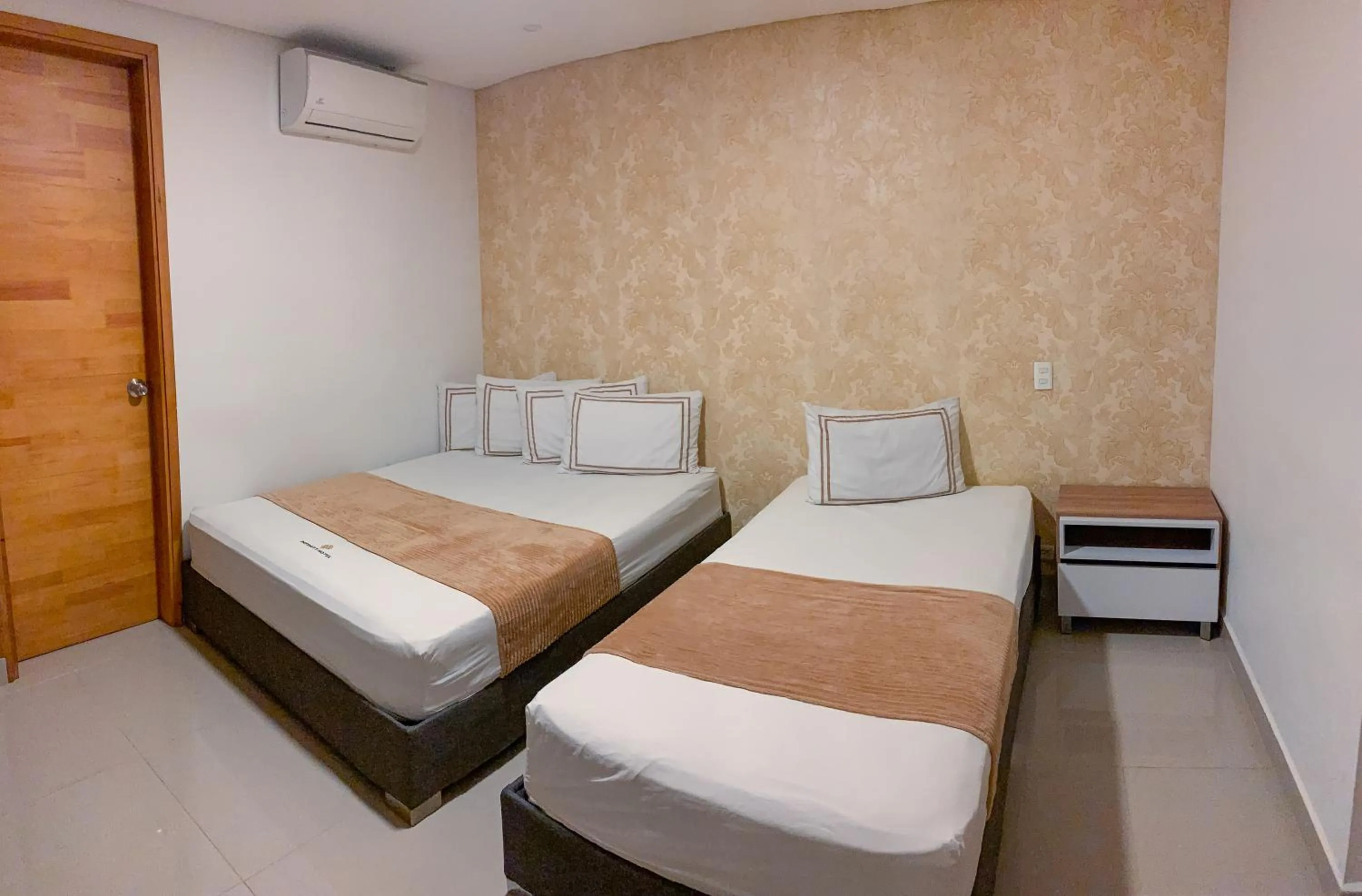 Bed in Infinity Hotel