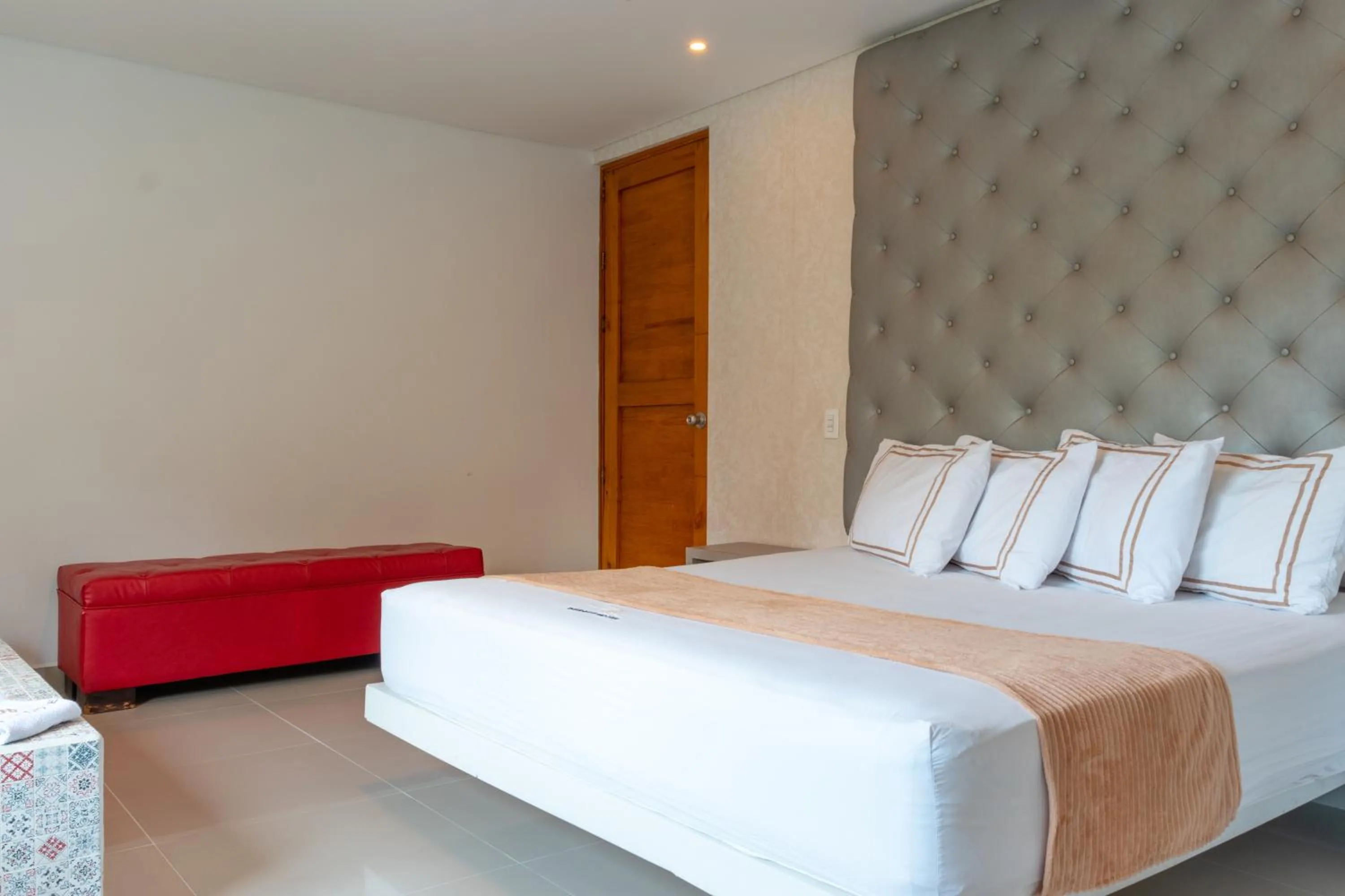 Bed in Infinity Hotel