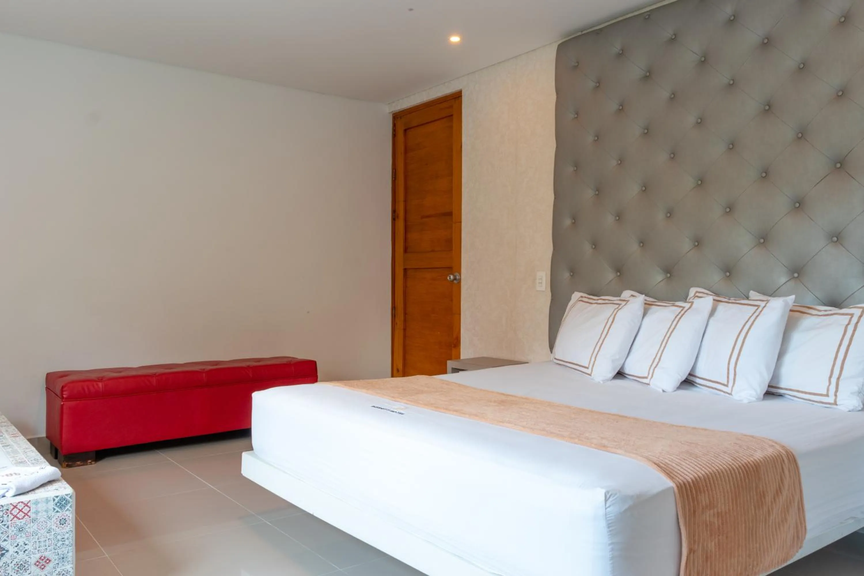 Bed in Infinity Hotel