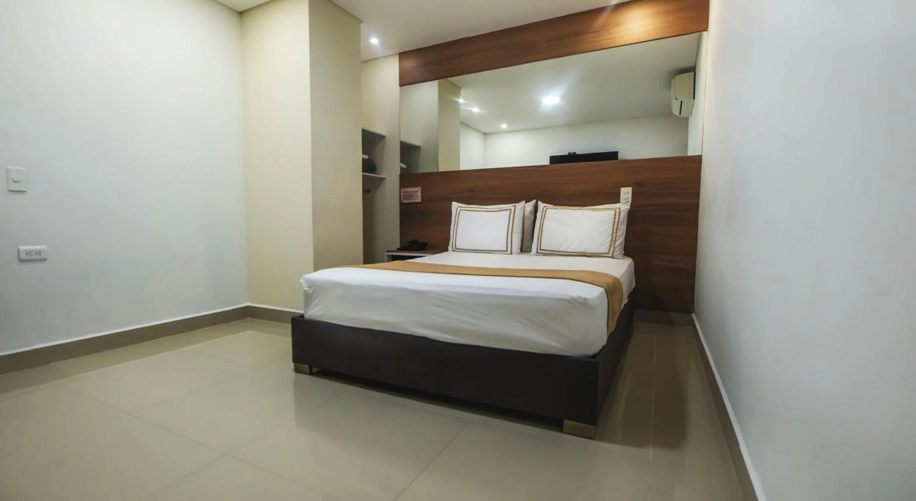 Bed in Infinity Hotel