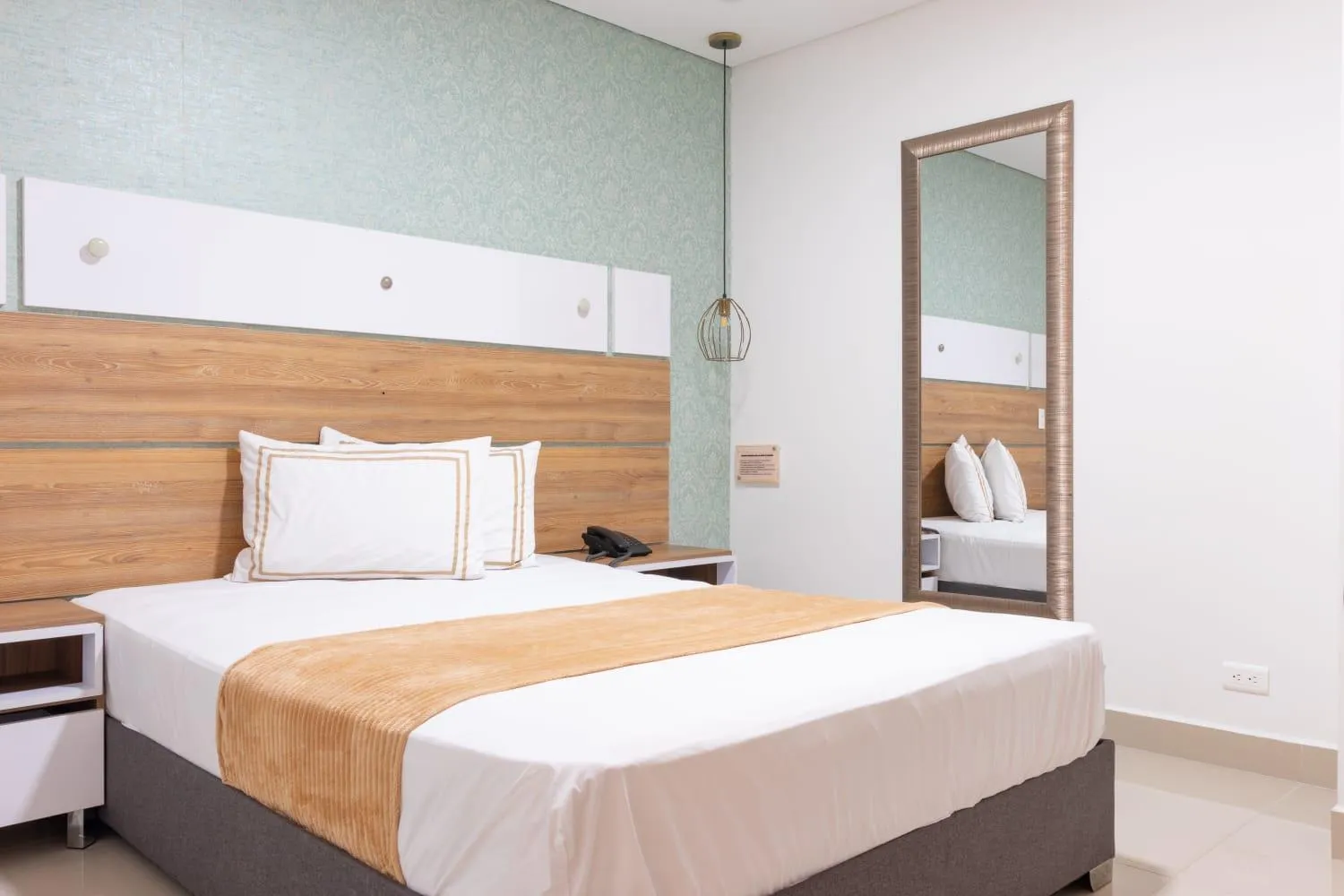 Bed in Infinity Hotel