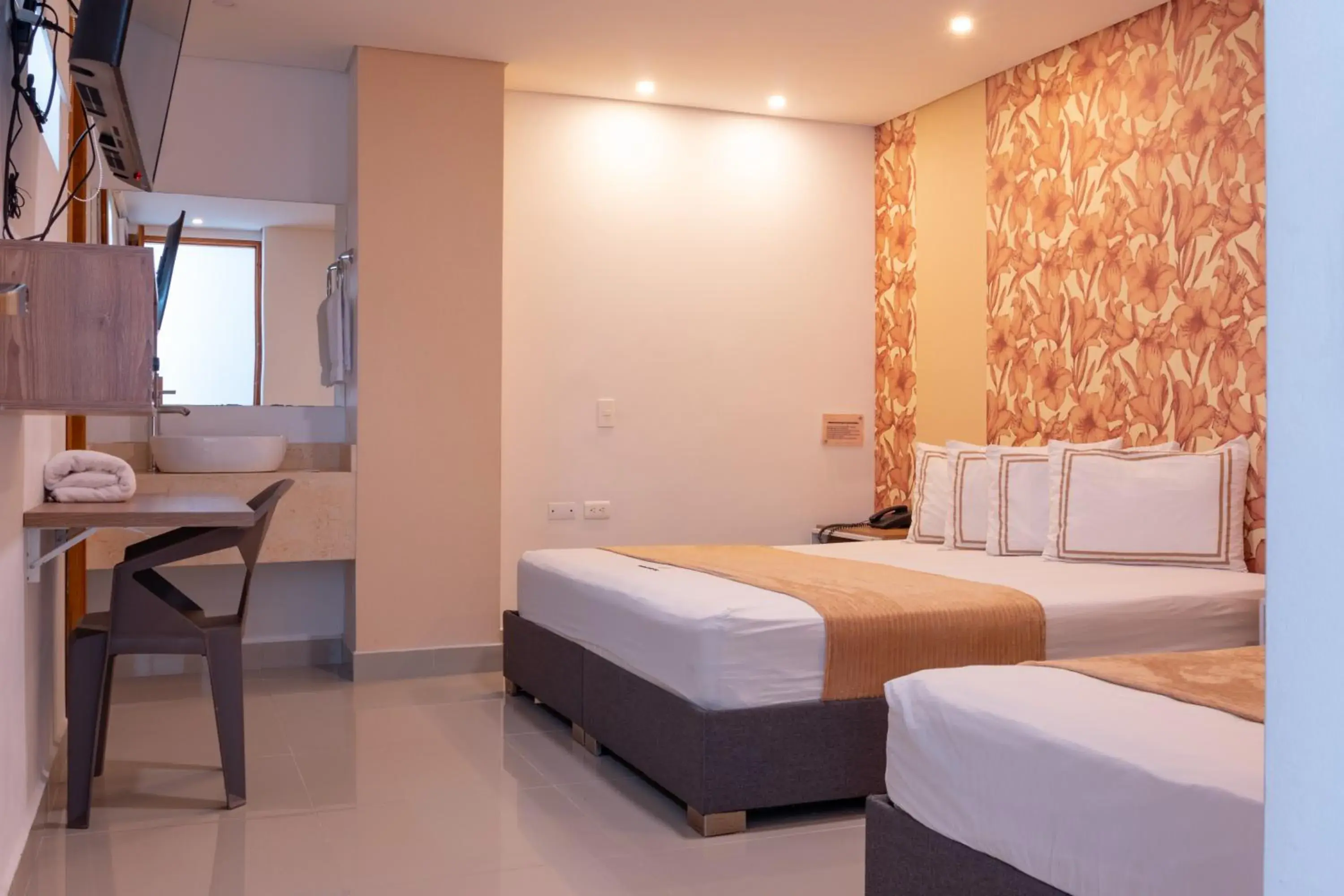 Bed in Infinity Hotel Bed in Infinity Hotel