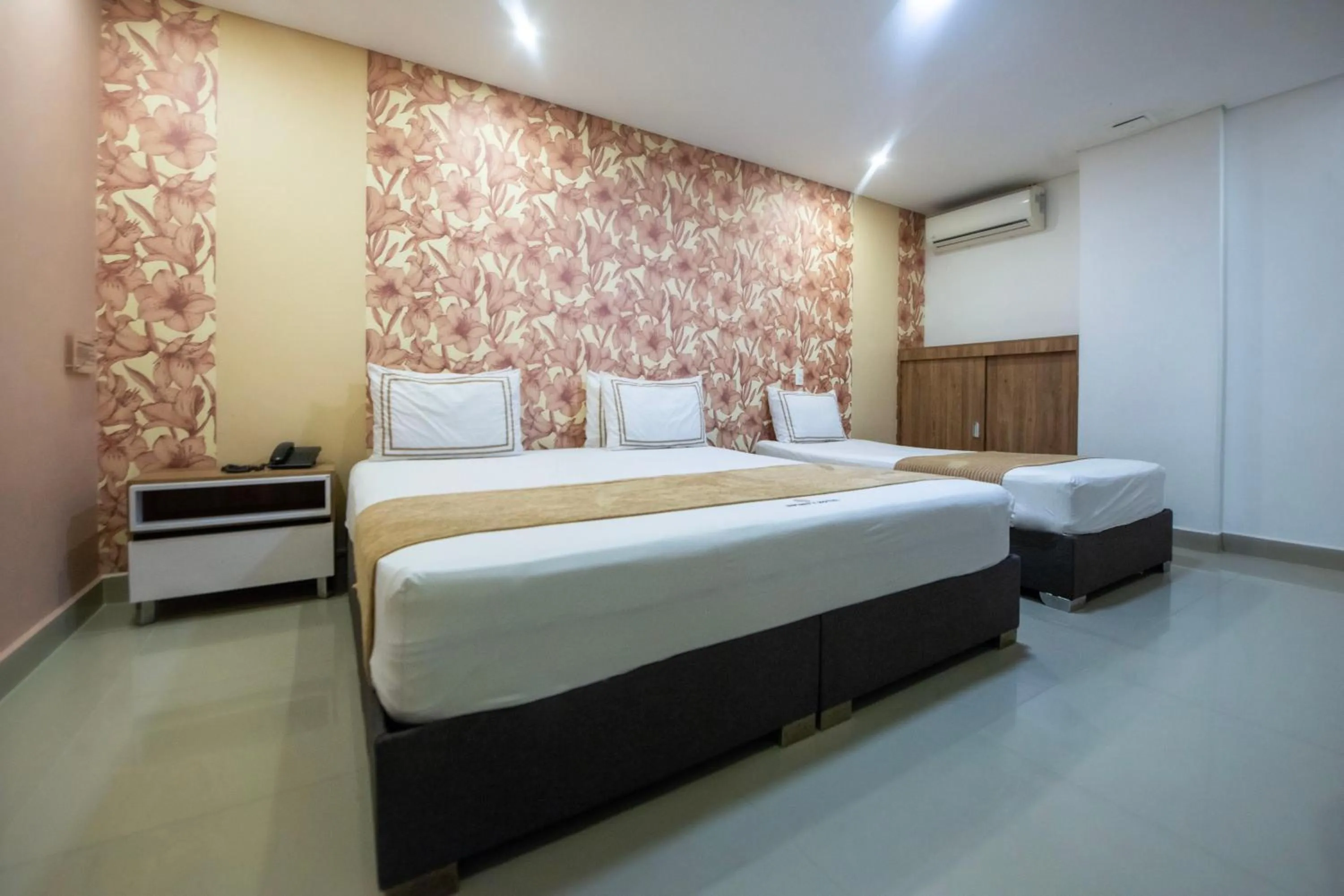 Bed in Infinity Hotel