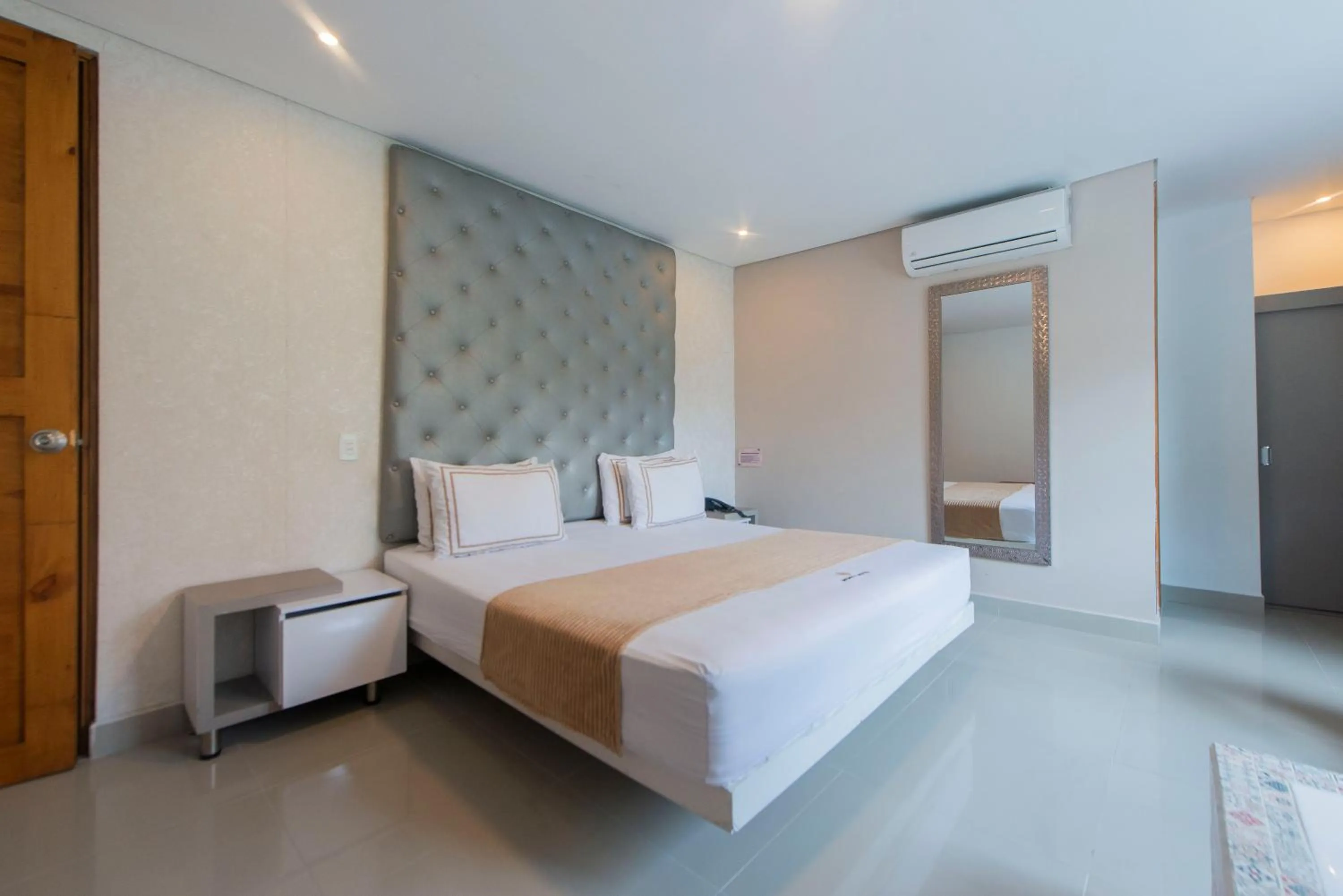 Bed in Infinity Hotel