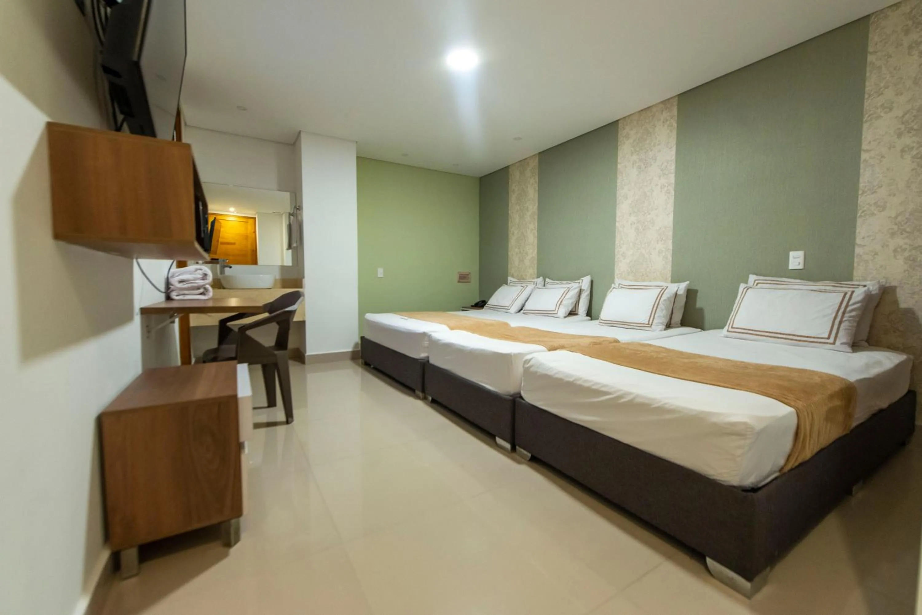 TV and multimedia, Bed in Infinity Hotel