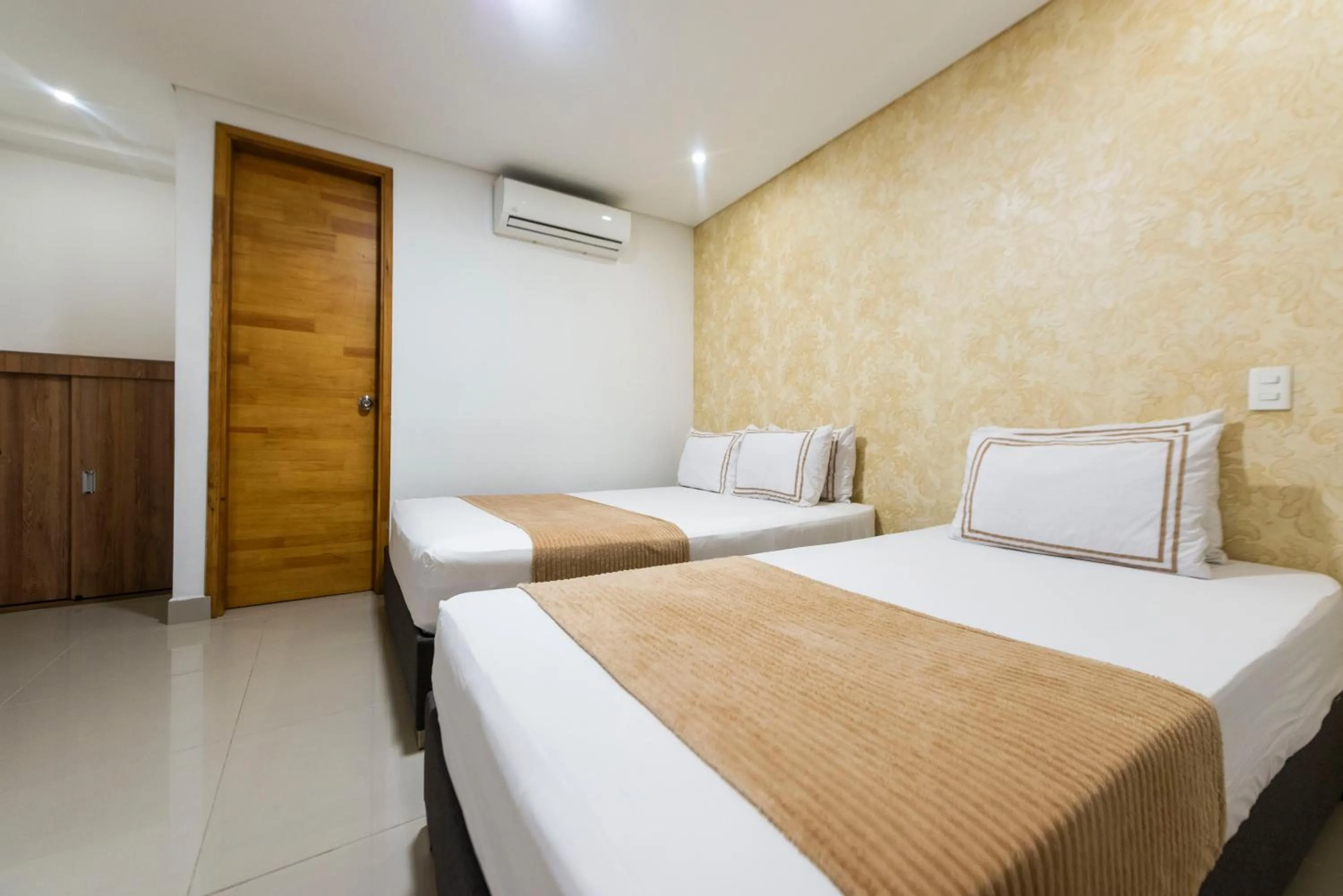 Bed in Infinity Hotel