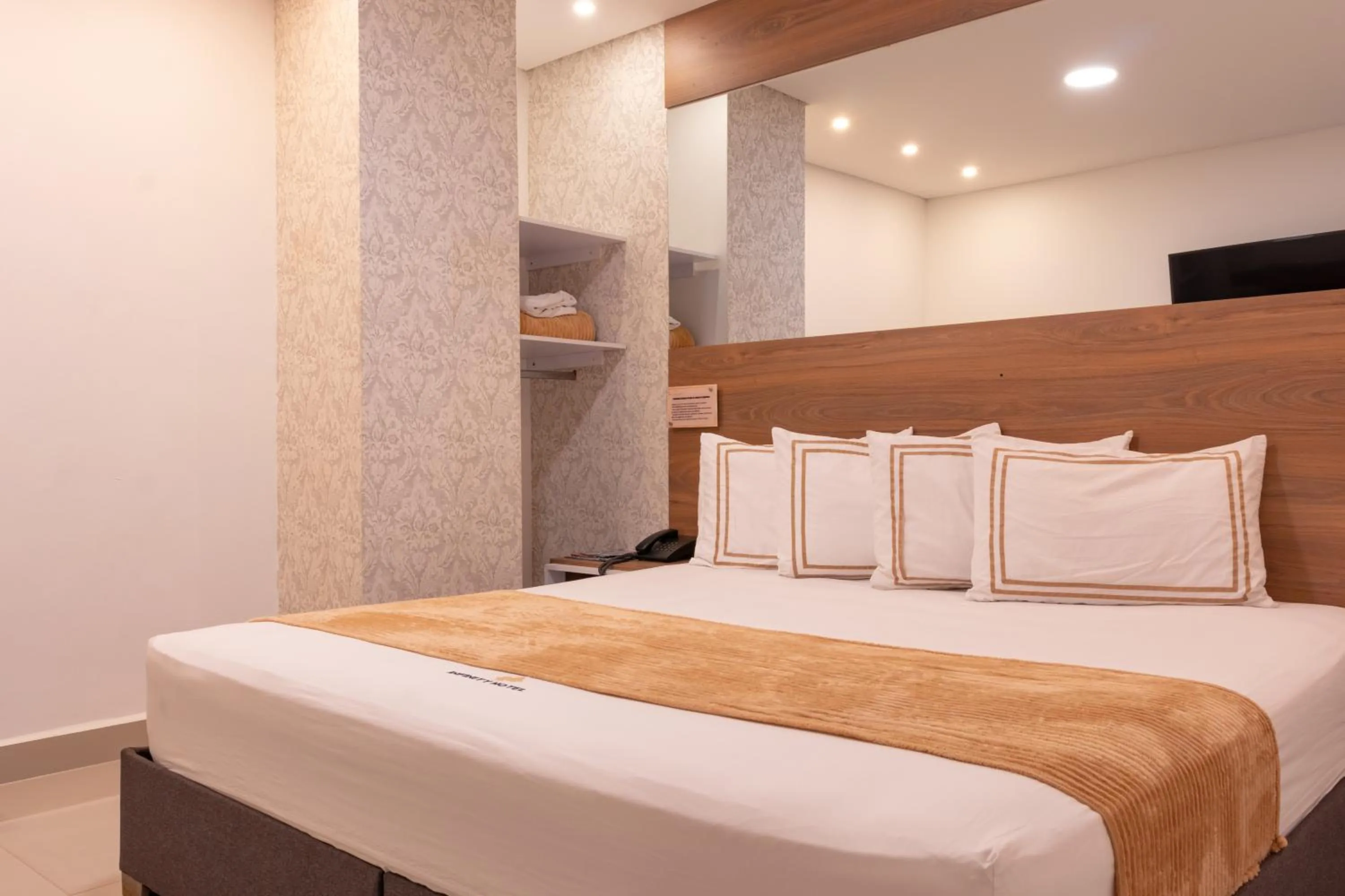 Bed in Infinity Hotel