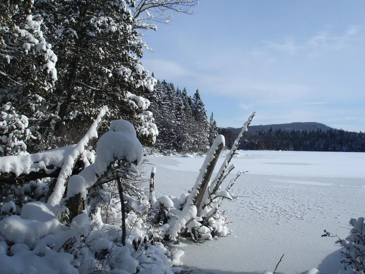 Lake view in Manoir du Lac Sept-Îles