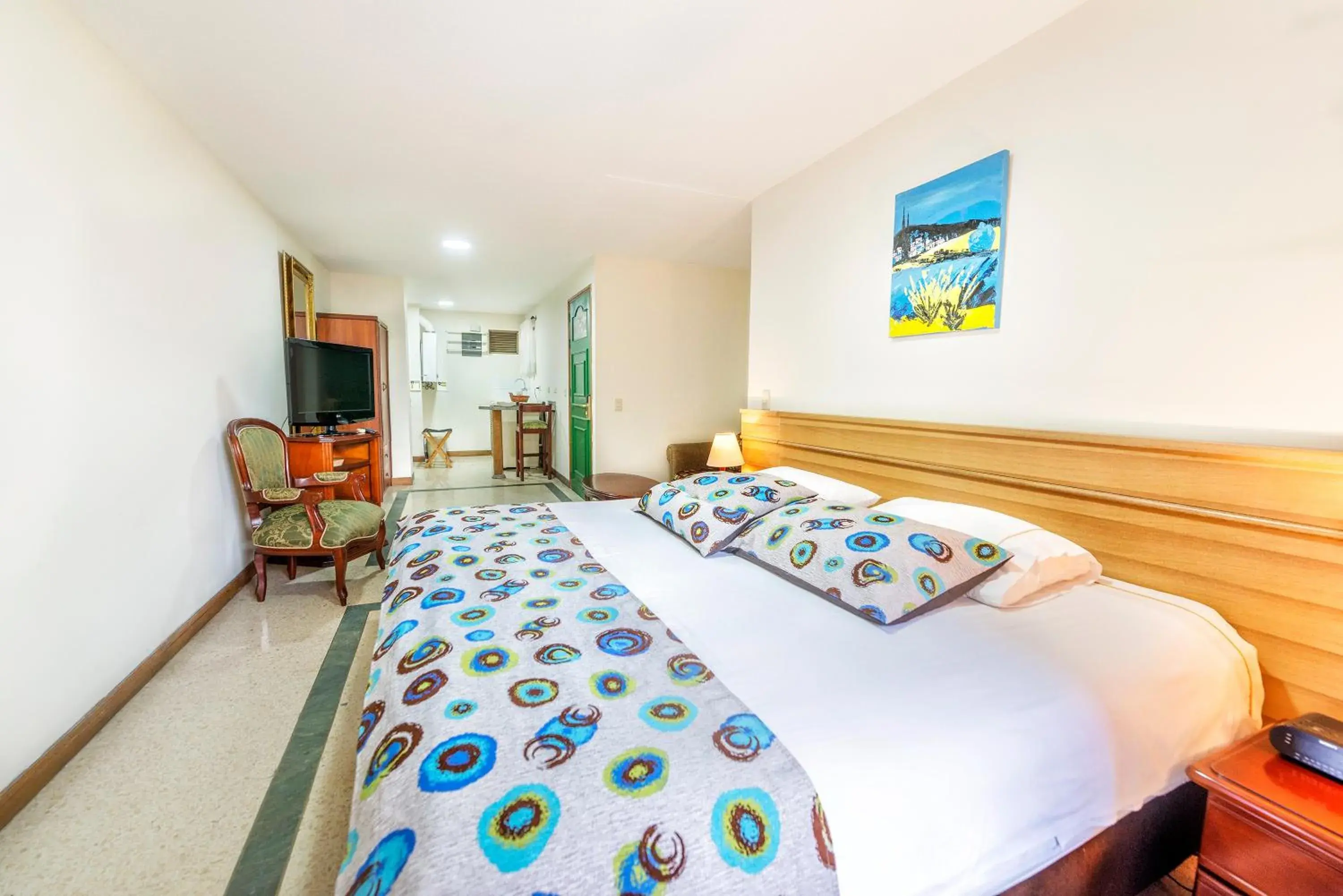 Bed in Hotel San Pedro del Fuerte Bed in Hotel San Pedro del Fuerte