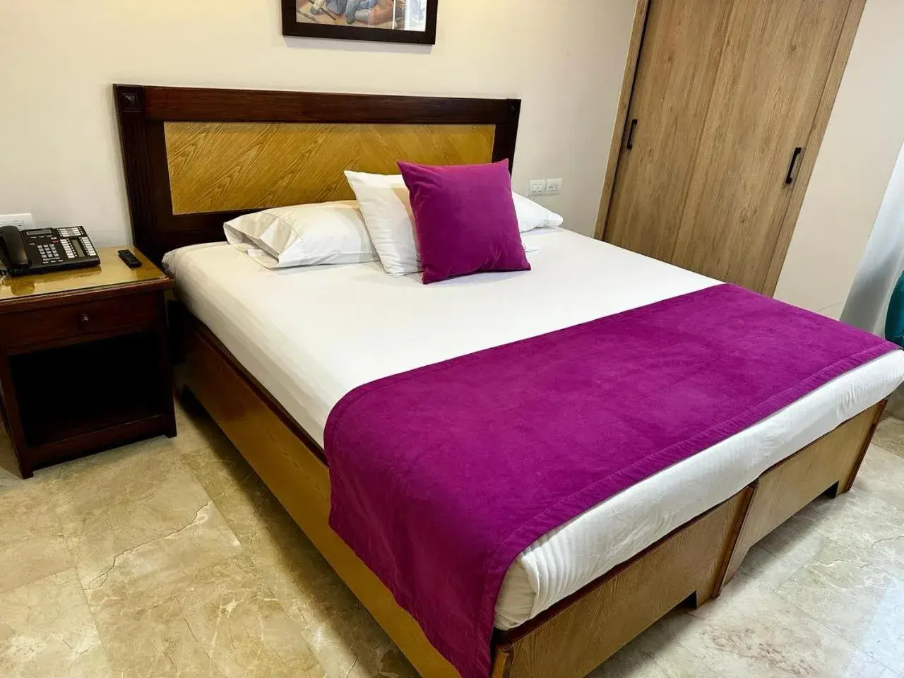 Bed in Hotel San Pedro del Fuerte Bed in Hotel San Pedro del Fuerte