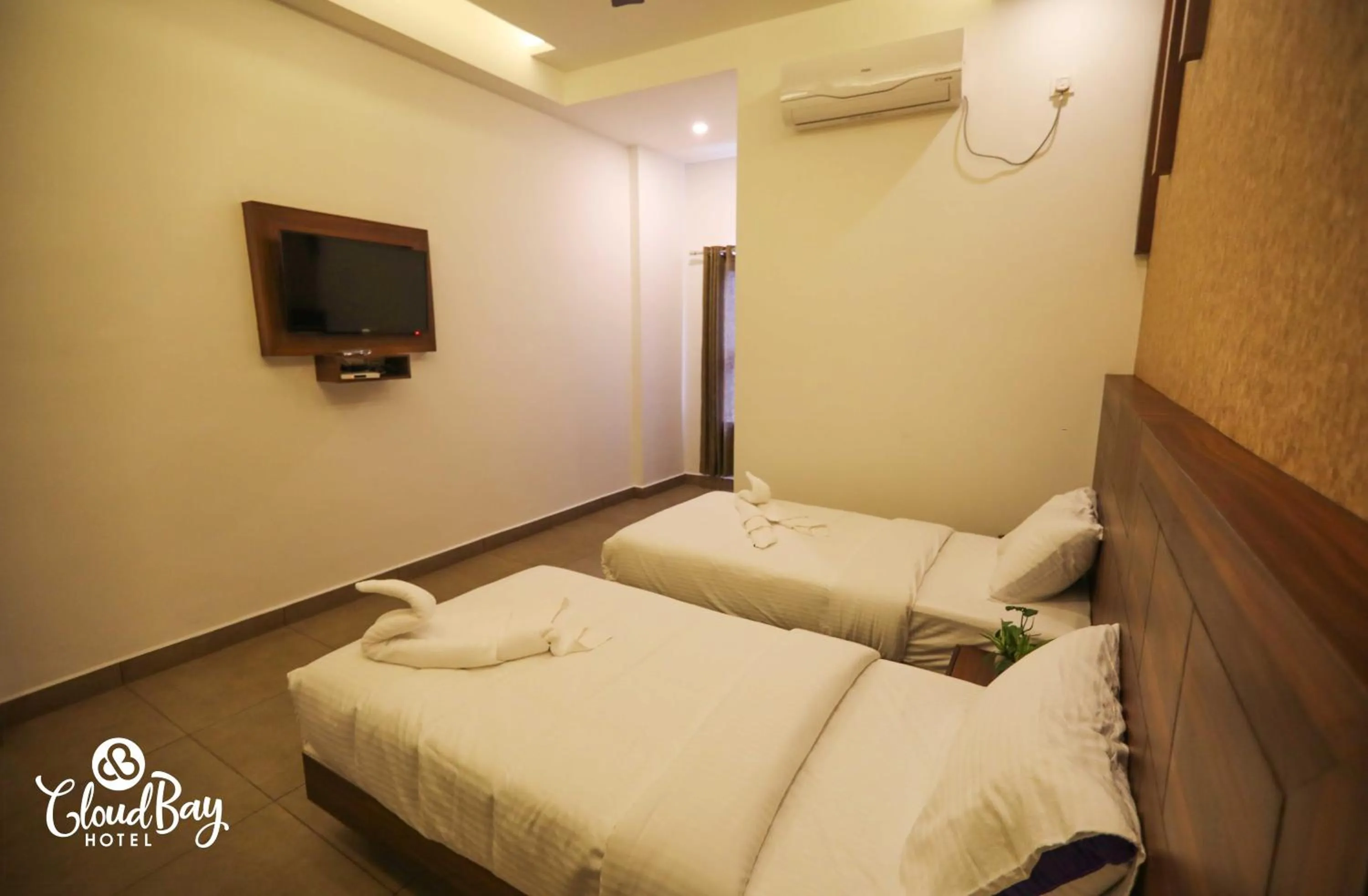 Bed in Hotel CloudBay