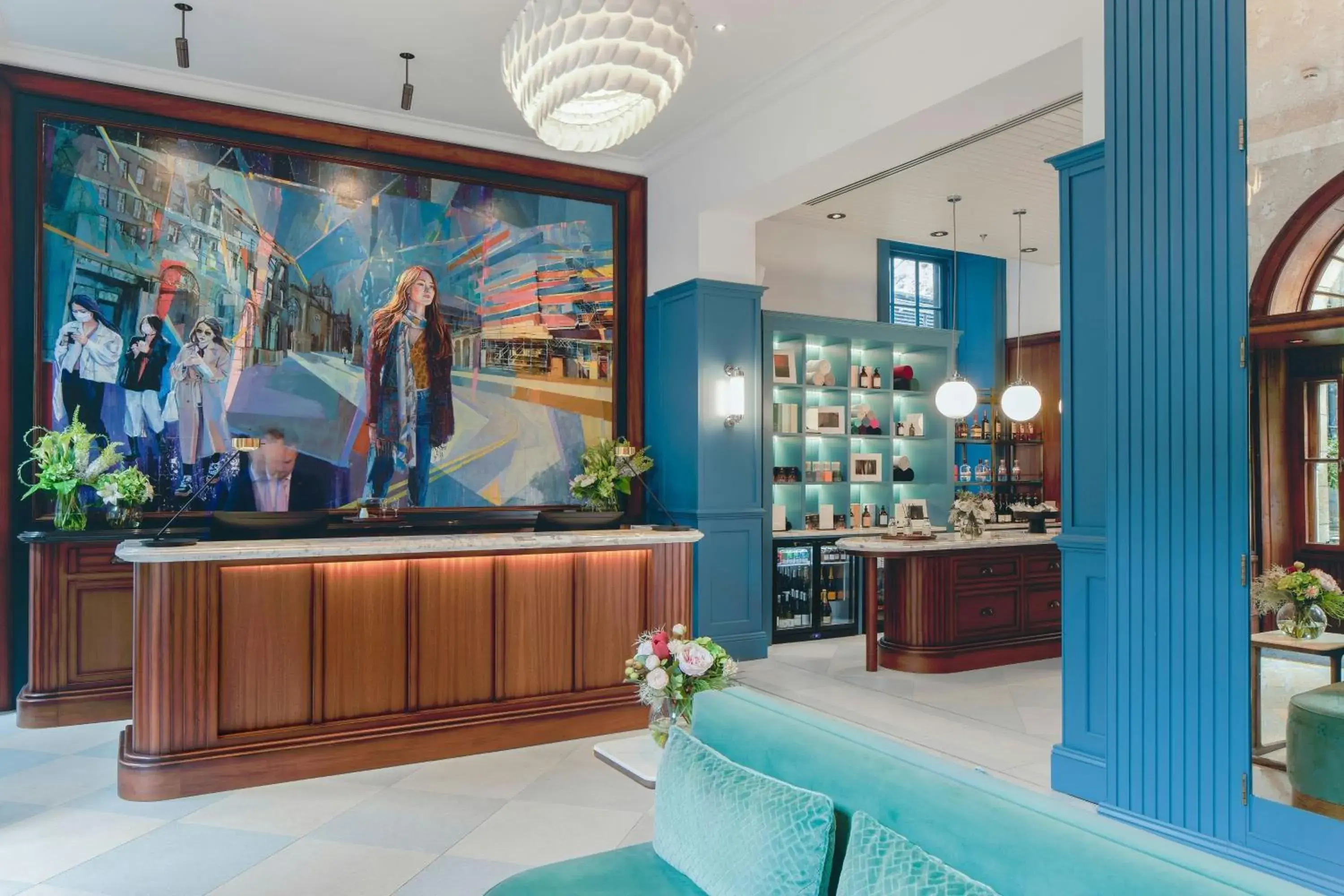 Lobby or reception in Old Town Chambers, Autograph Collection Lobby or reception in Old Town Chambers, Autograph Collection